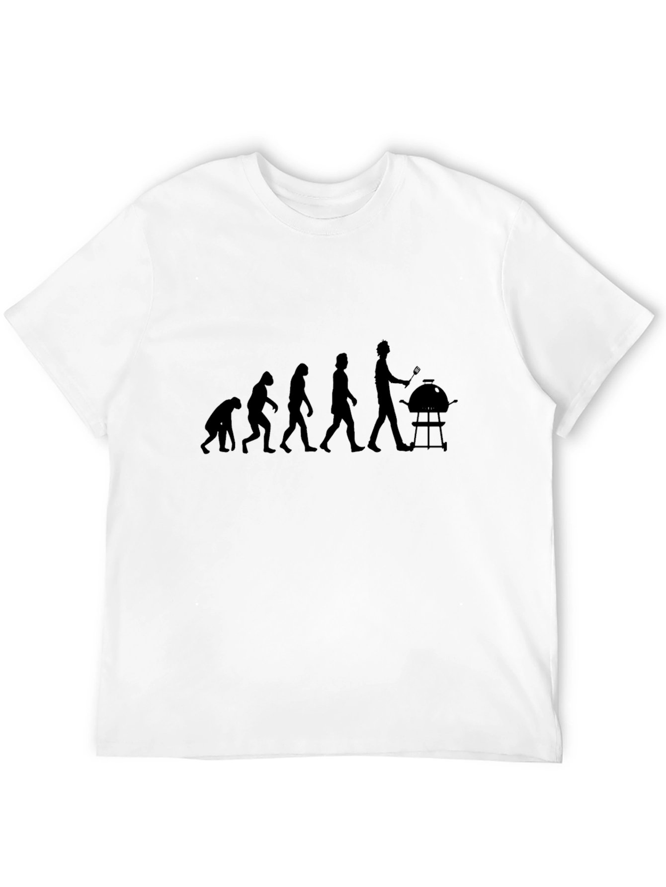 Evolution of BBQ Black T-Shirt