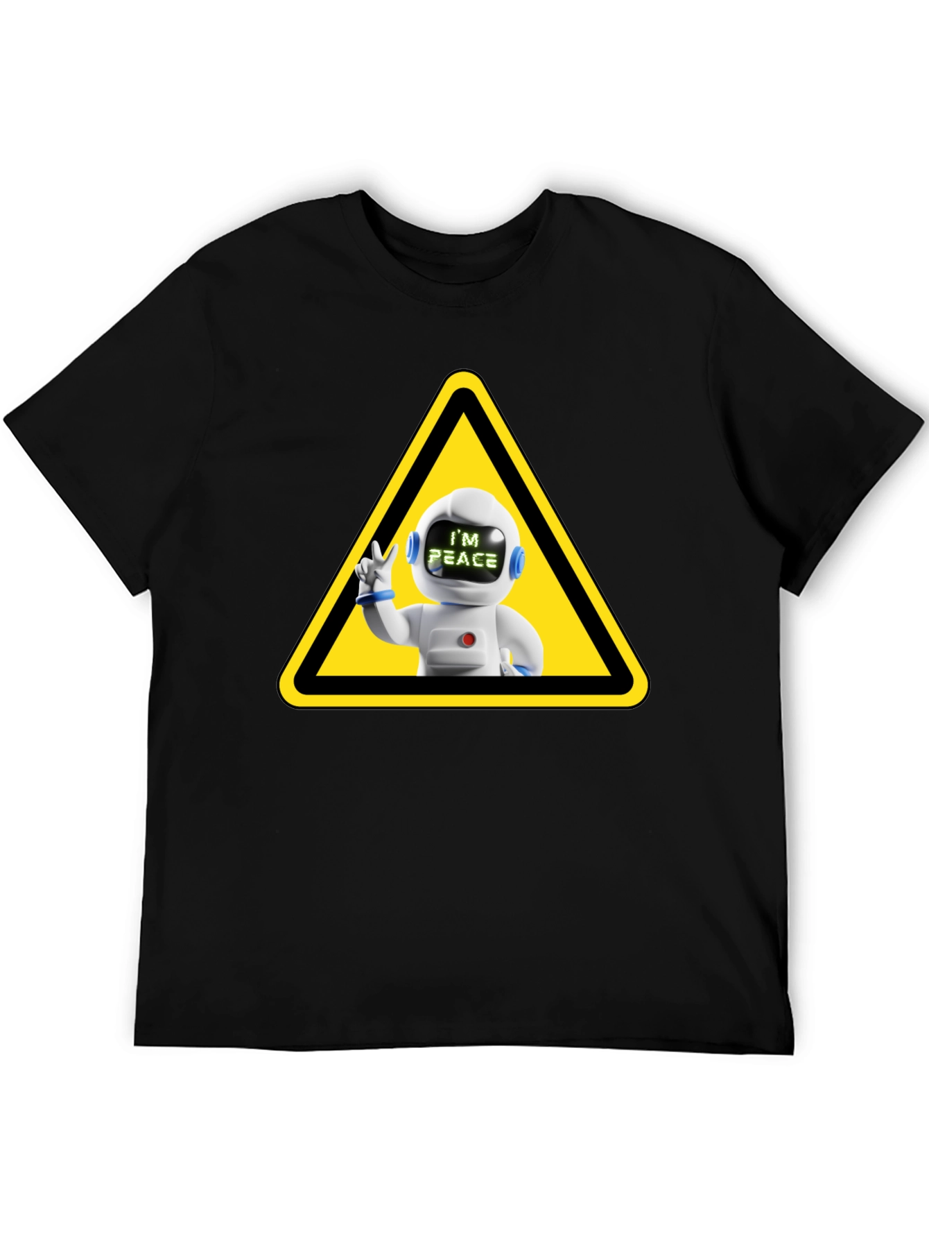 Peace Robot T-Shirt: Cool Graphic Tee
