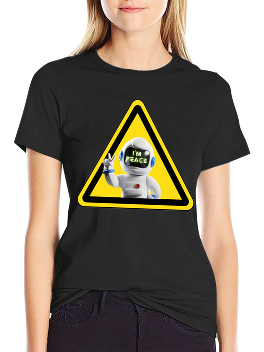 Peace Robot T-Shirt: Cool Graphic Tee