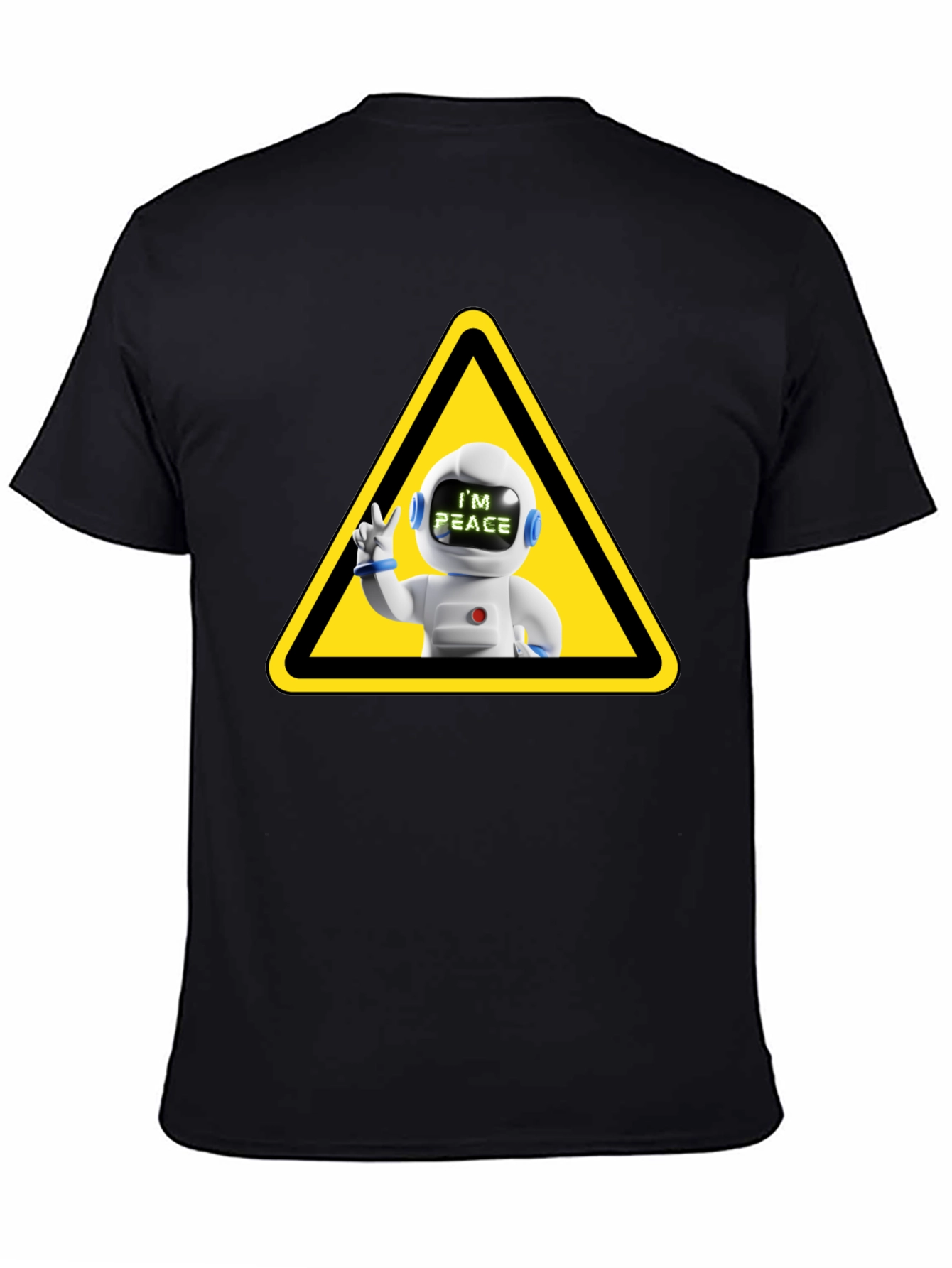 Peace Robot T-Shirt: Cool Graphic Tee