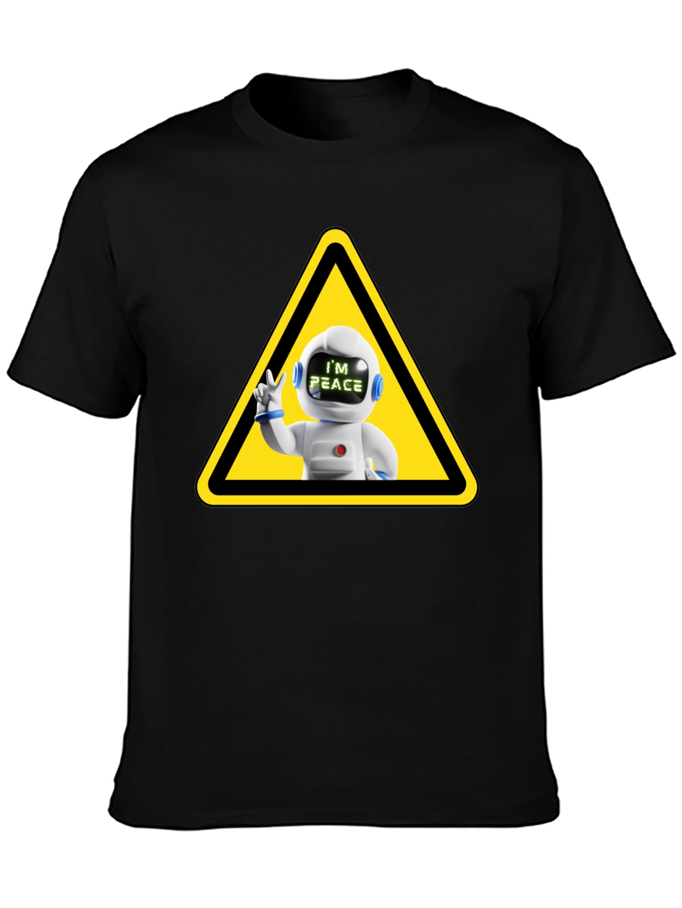 Peace Robot T-Shirt: Cool Graphic Tee