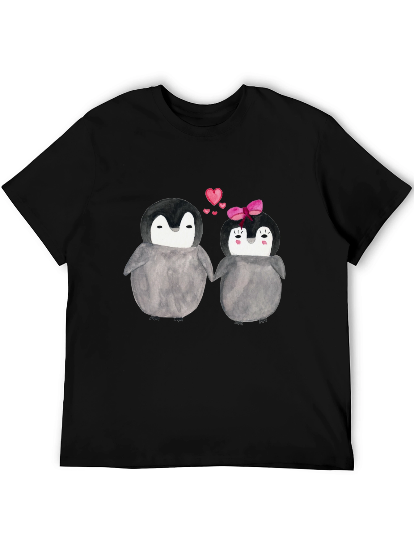 Penguin Love T-Shirt - Cute Couple Design