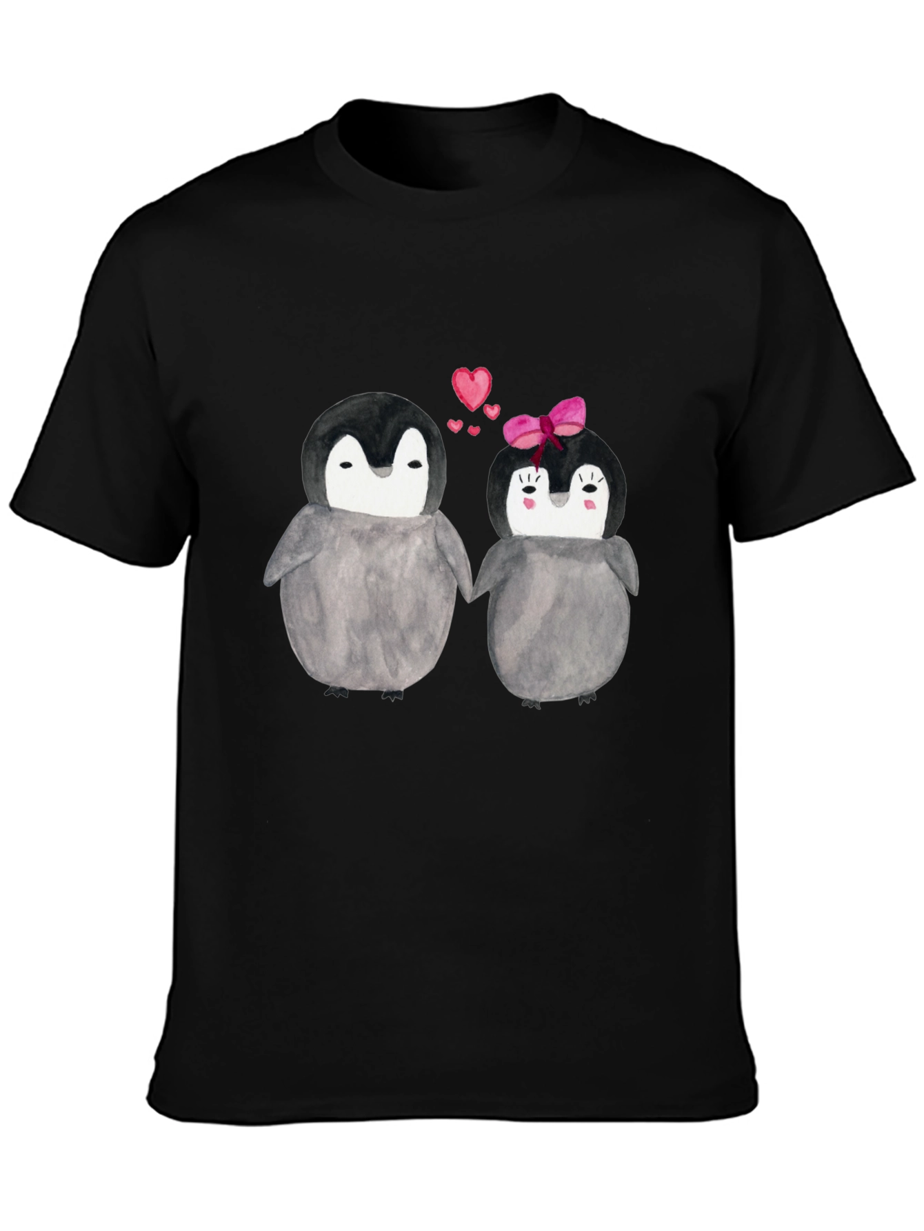 Penguin Love T-Shirt - Cute Couple Design