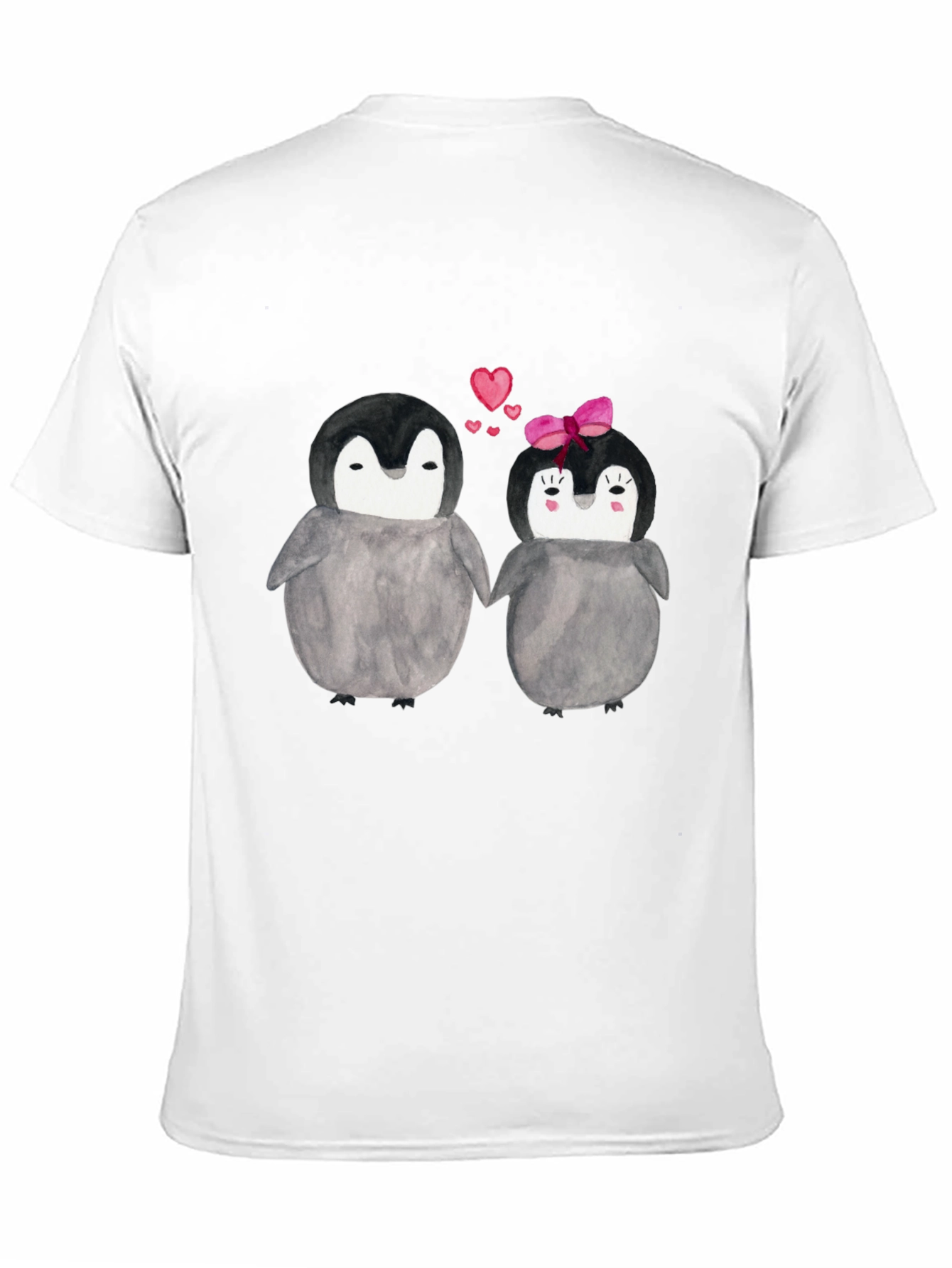 Penguin Love T-Shirt - Cute Couple Design
