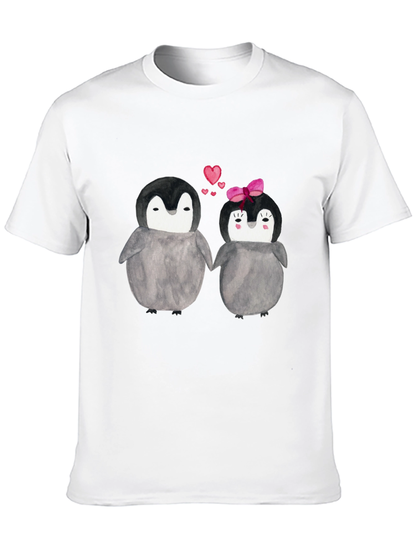 Penguin Love T-Shirt - Cute Couple Design