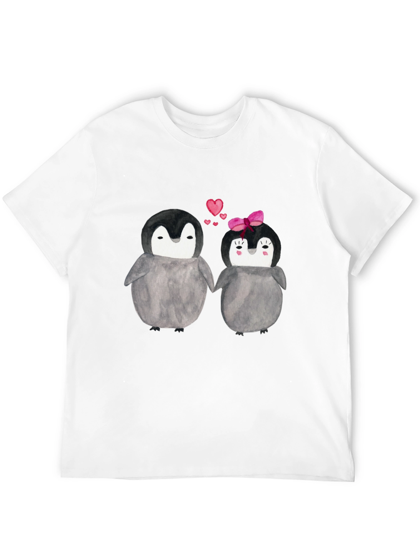 Penguin Love T-Shirt - Cute Couple Design
