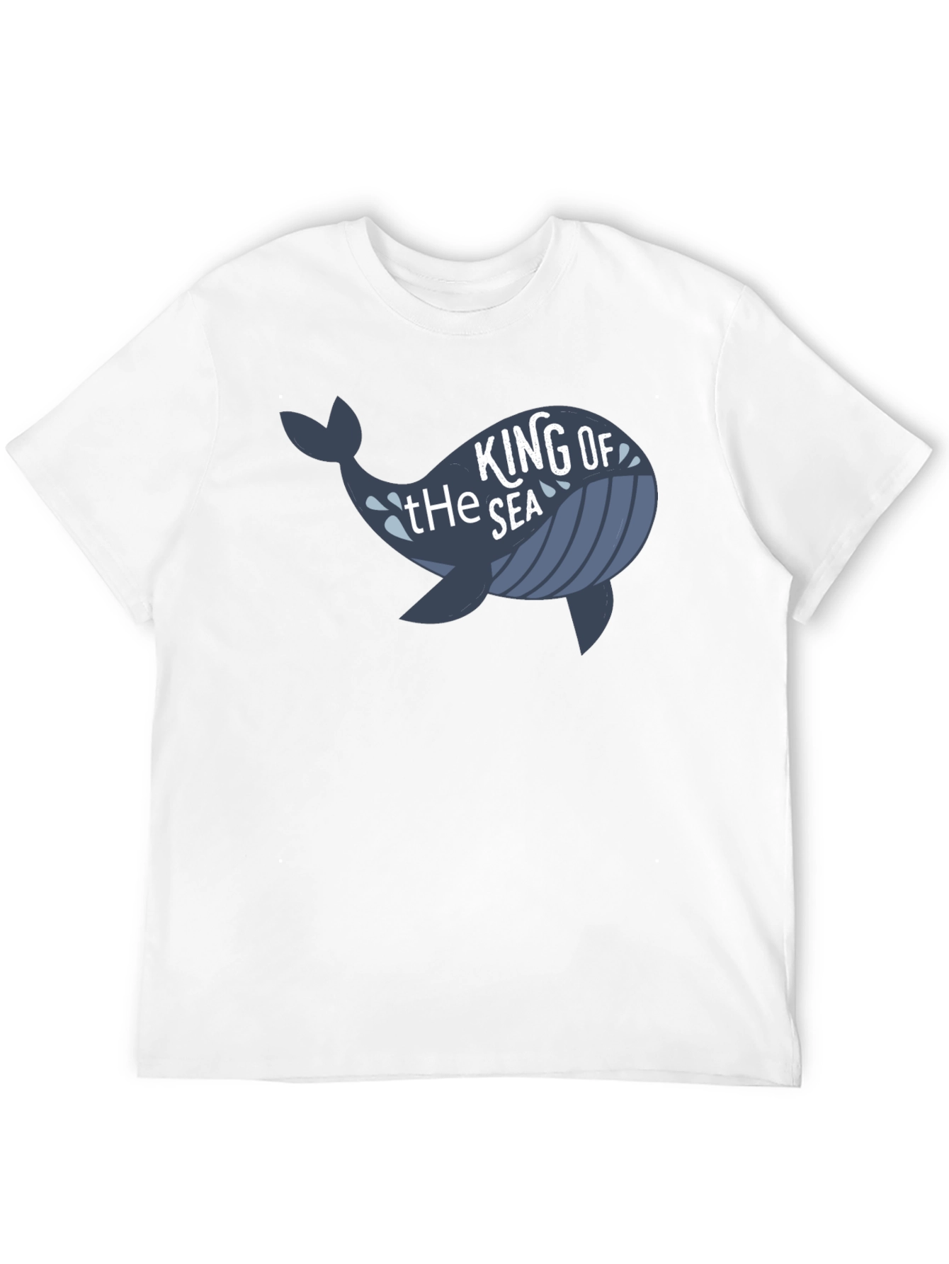 King of the Sea Whale Graphic T-Shirt