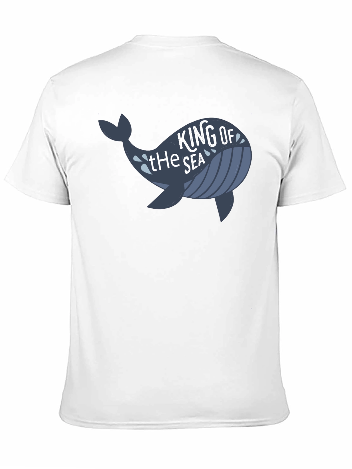 King of the Sea Whale Graphic T-Shirt