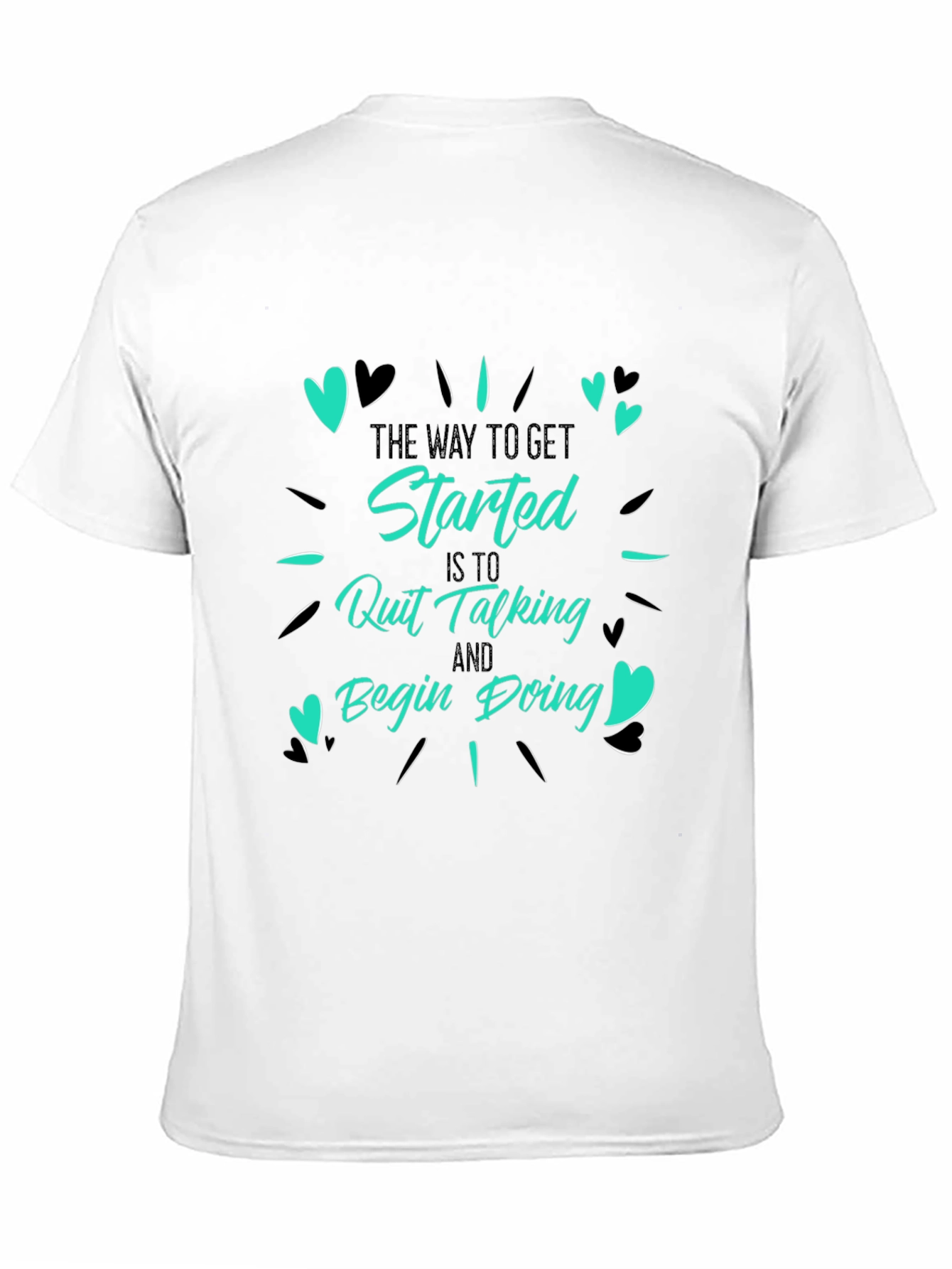 Inspirational Graphic Tee - Start Doing!