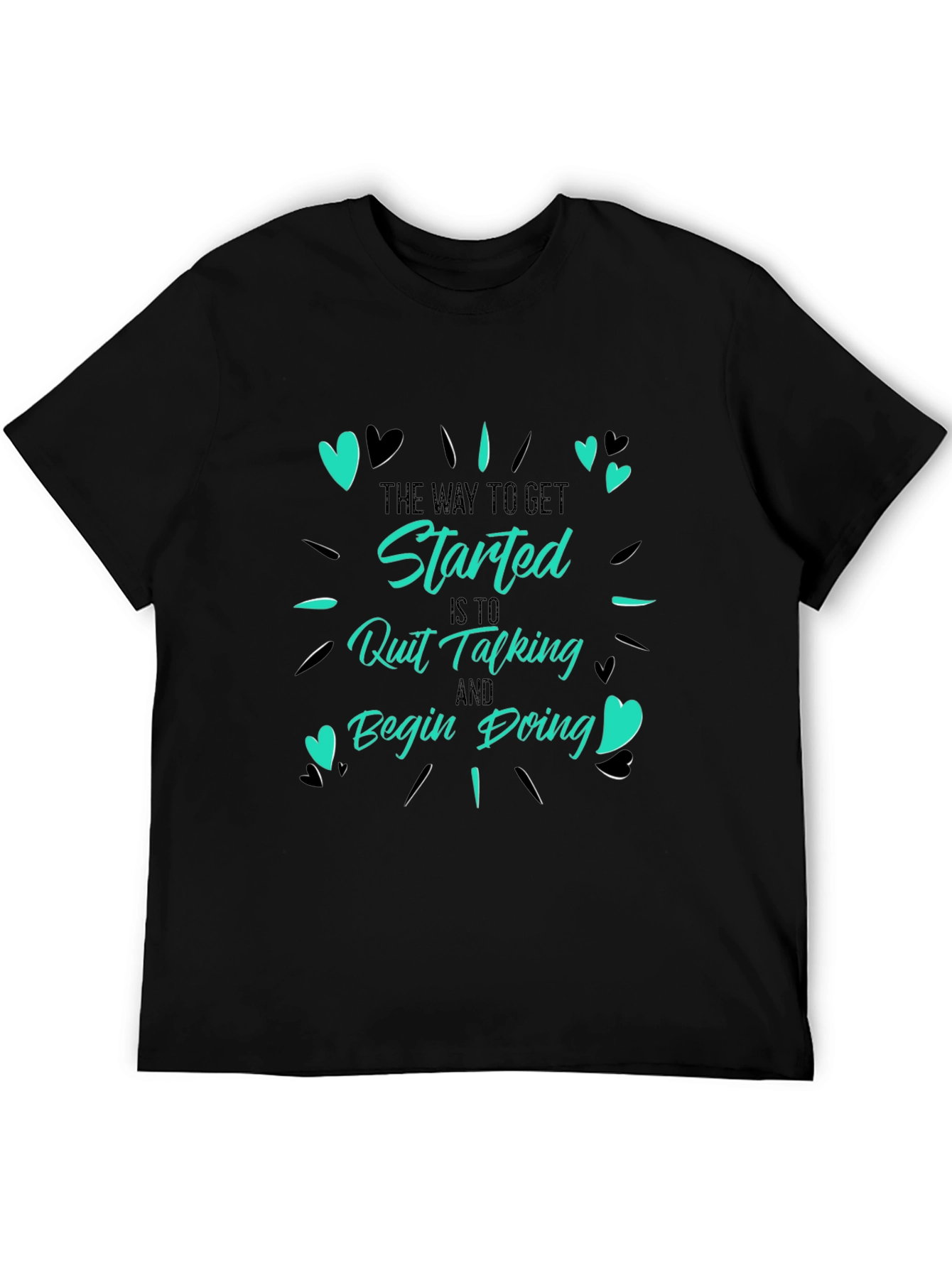 Inspirational Graphic Tee - Start Doing!