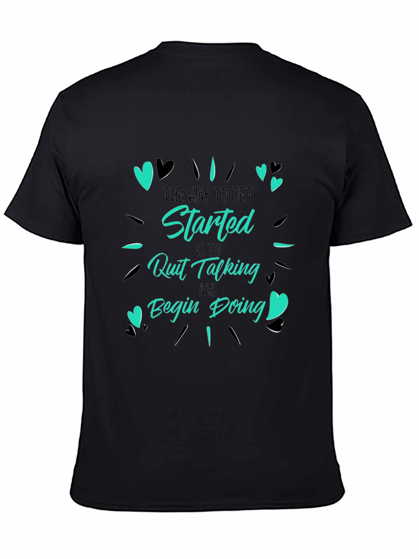 Inspirational Graphic Tee - Start Doing!