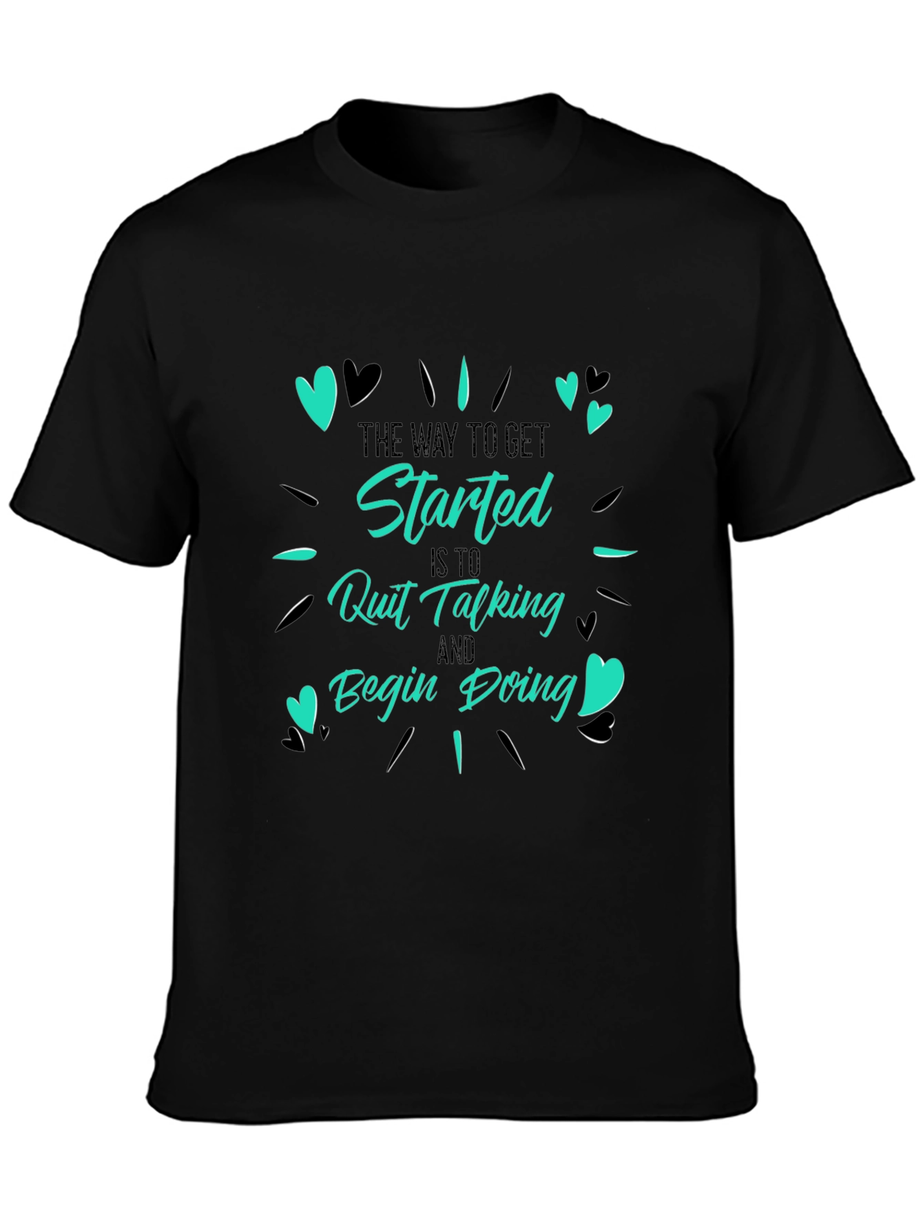 Inspirational Graphic Tee - Start Doing!