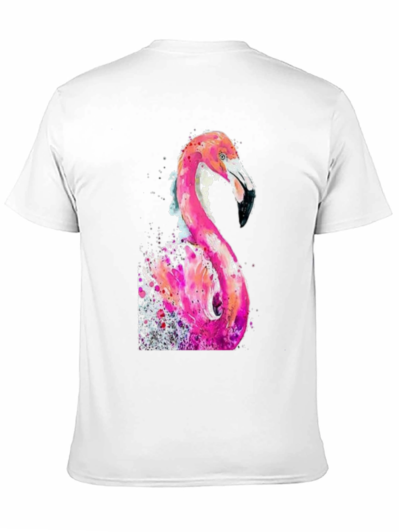 Flamingo Watercolor Graphic T-Shirt