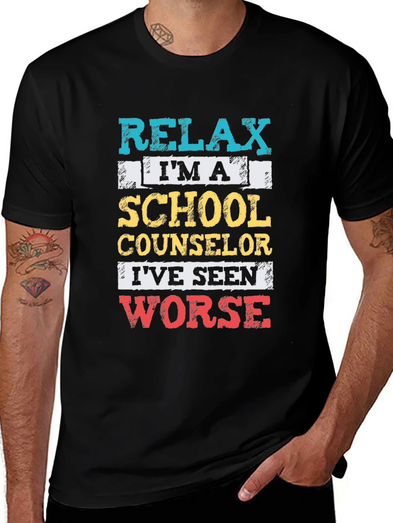 Relax School Counselor T-Shirt