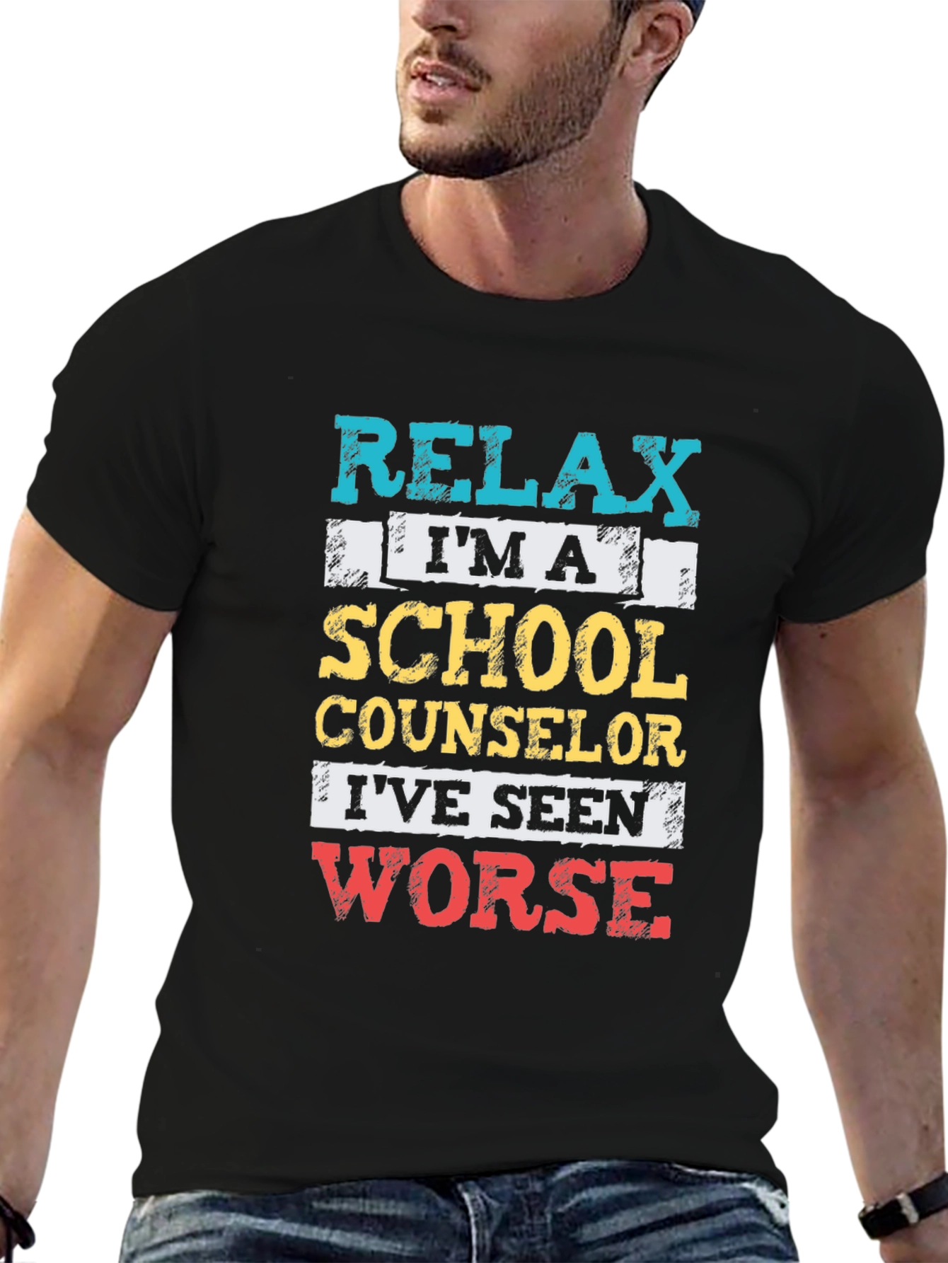 Relax School Counselor T-Shirt