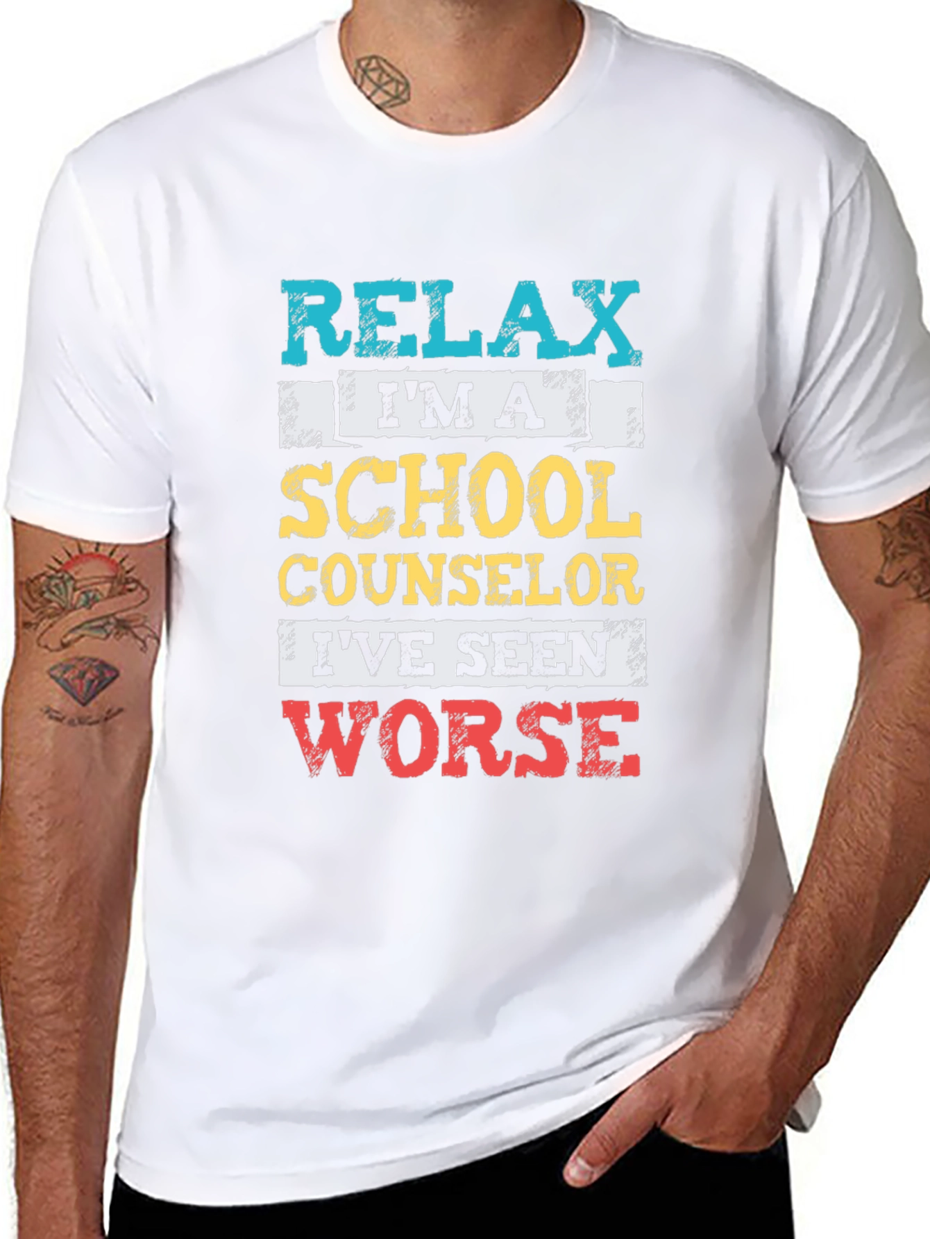 Relax School Counselor T-Shirt