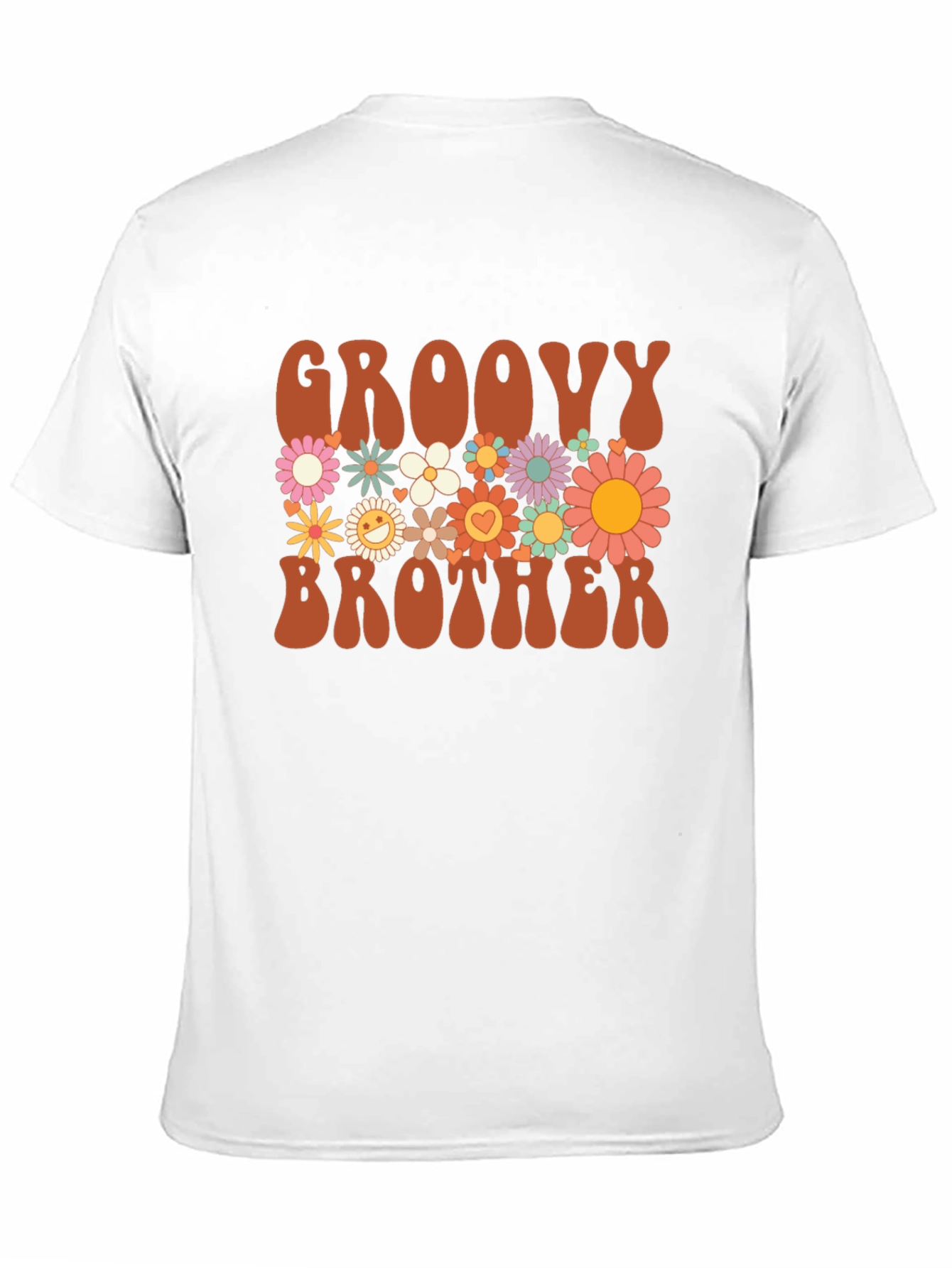 Groovy Brother Floral Graphic Tee