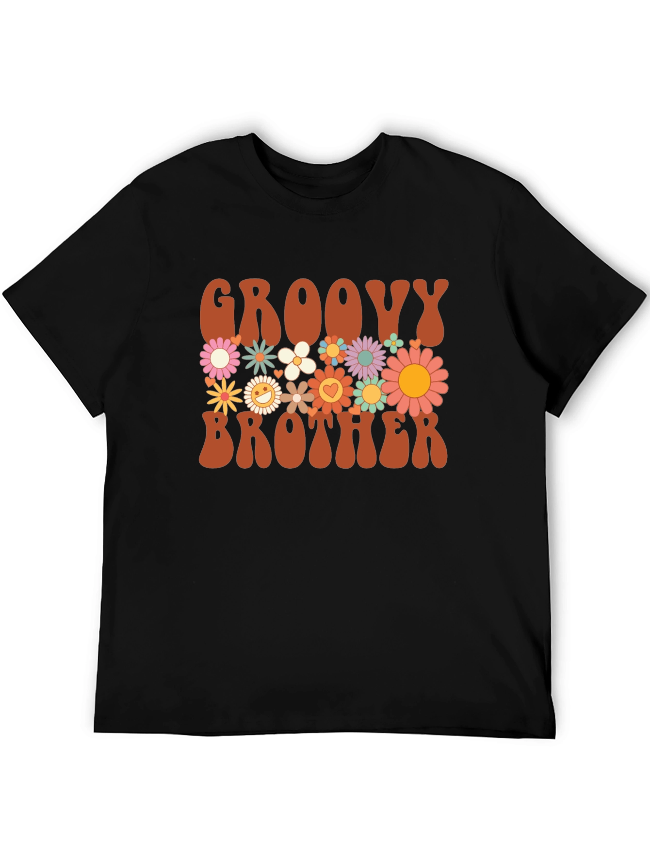 Groovy Brother Floral Graphic Tee