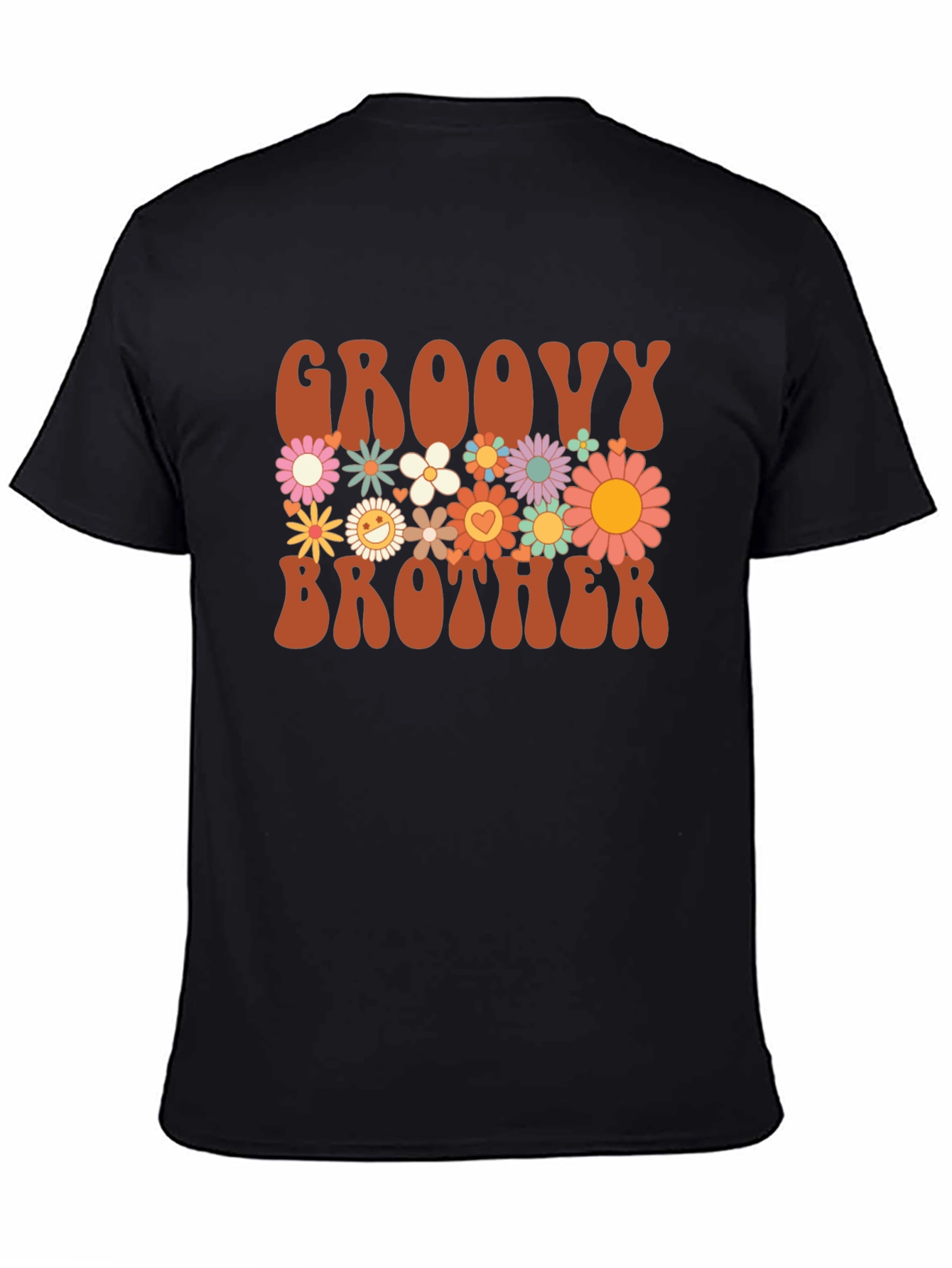 Groovy Brother Floral Graphic Tee