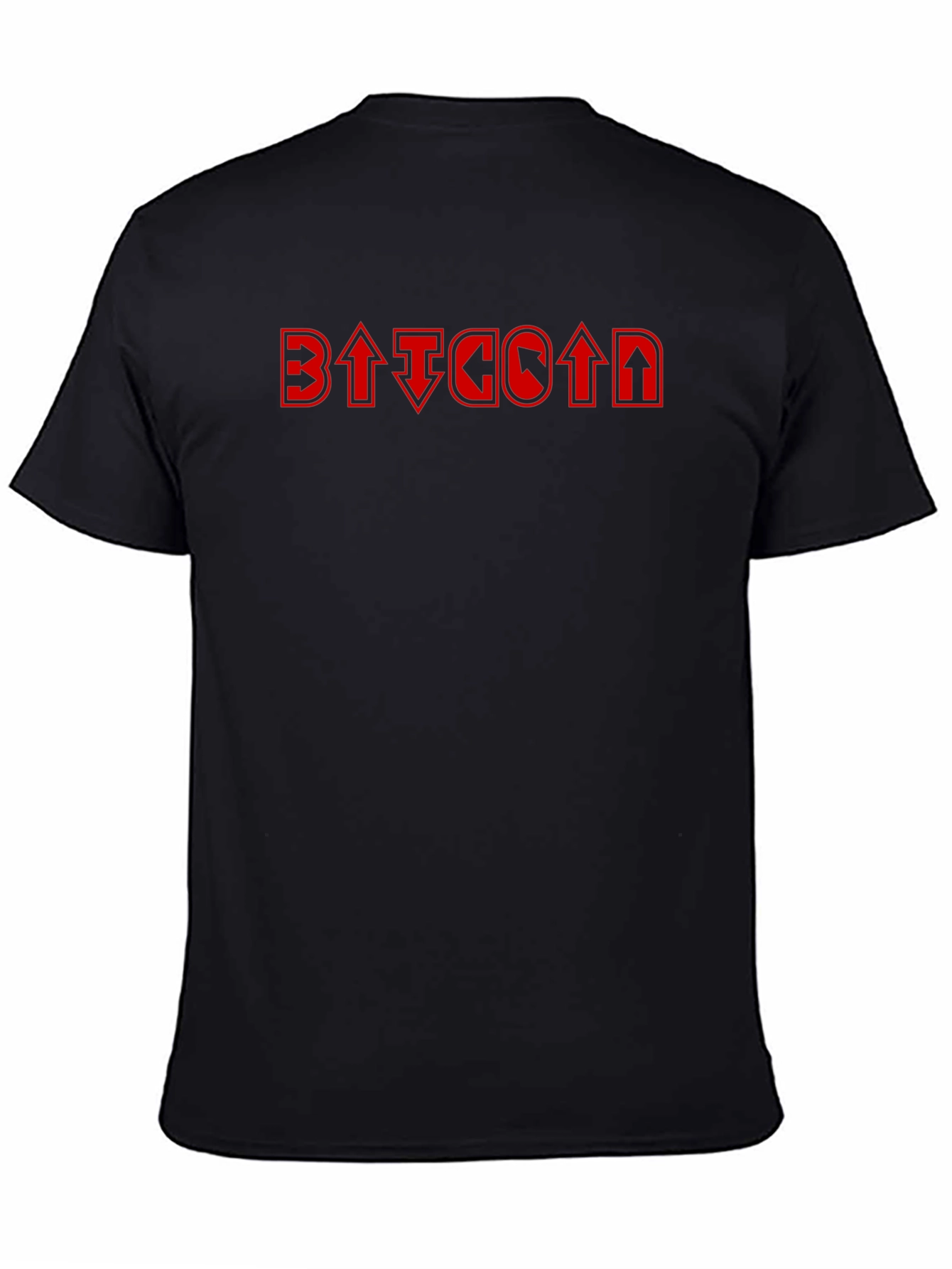 Bitcoin Crypto Graphic Tee - Black T-Shirt
