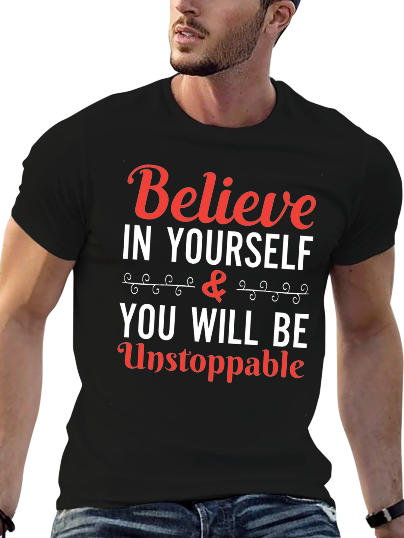 Believe in Yourself T-Shirt - Inspirational Graphic Tee