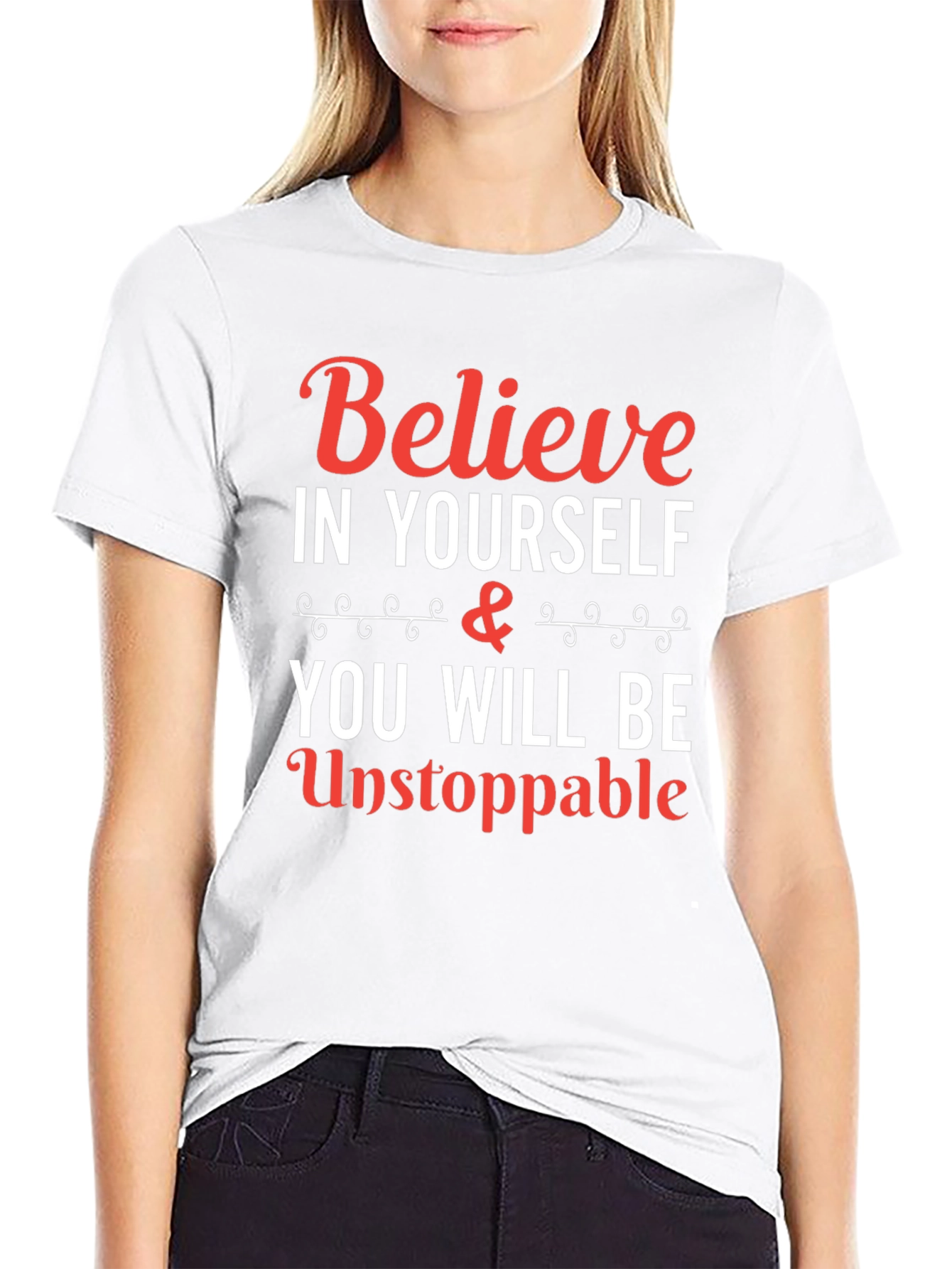 Believe in Yourself T-Shirt - Inspirational Graphic Tee