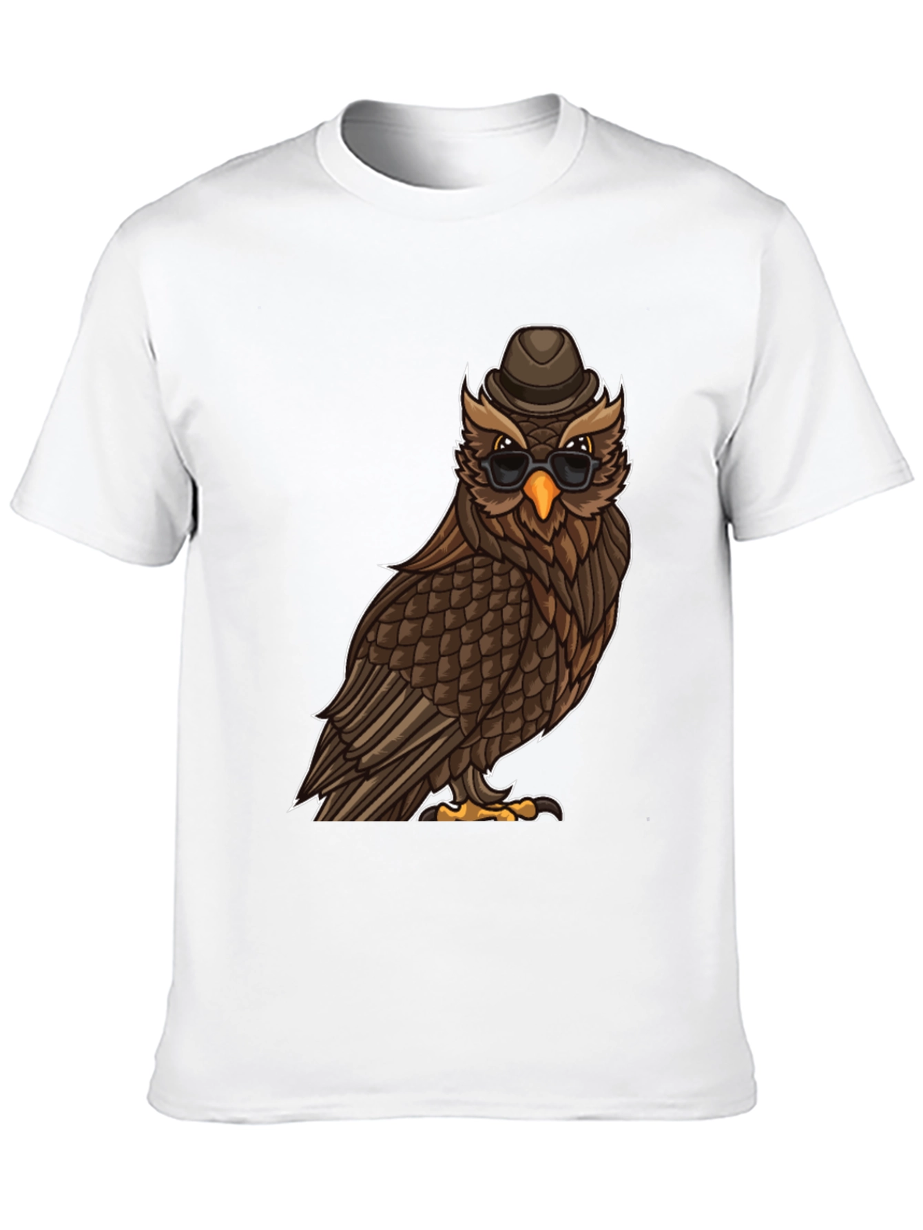 Cool Owl T-Shirt with Hat & Shades