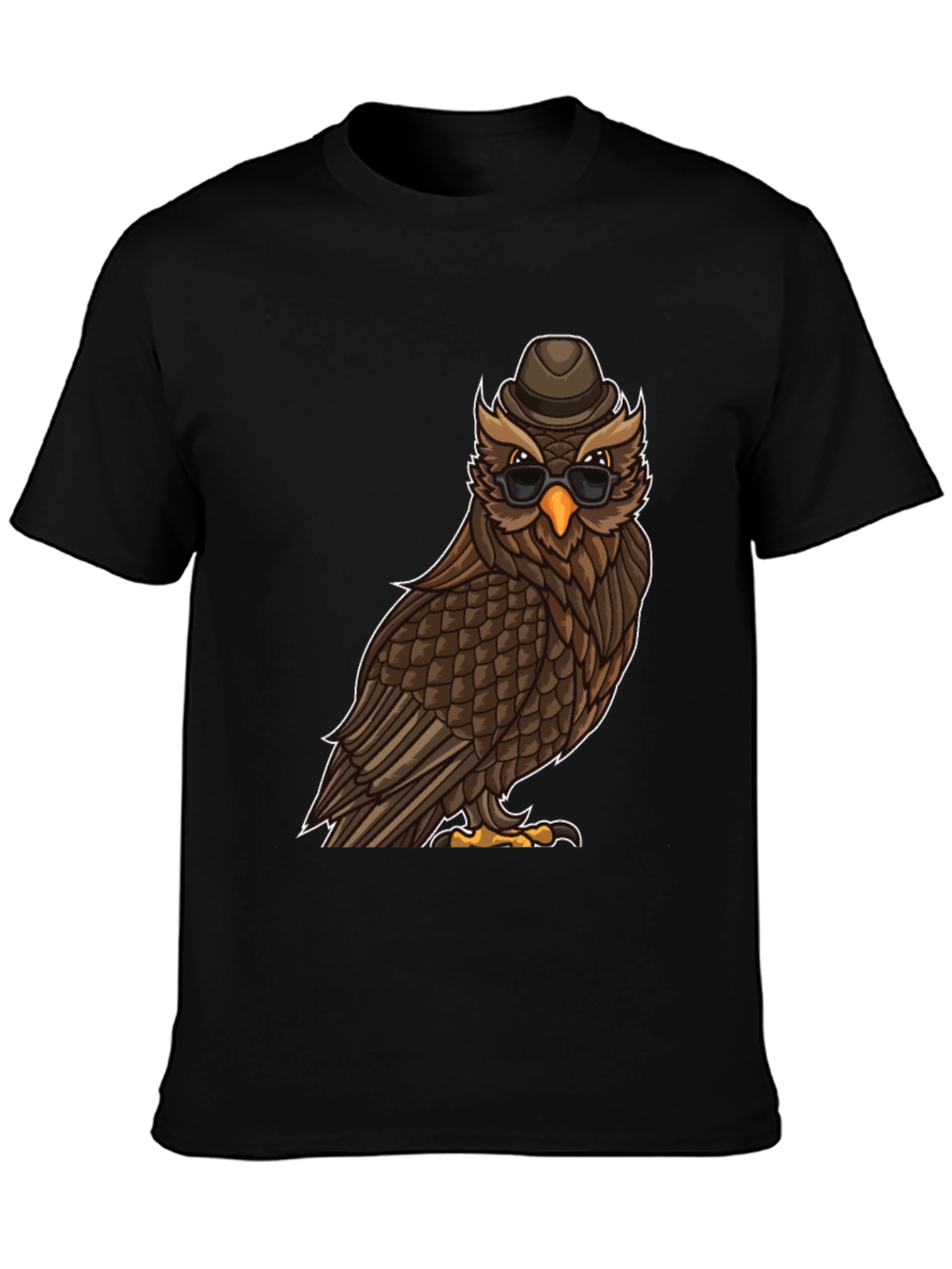 Cool Owl T-Shirt with Hat & Shades