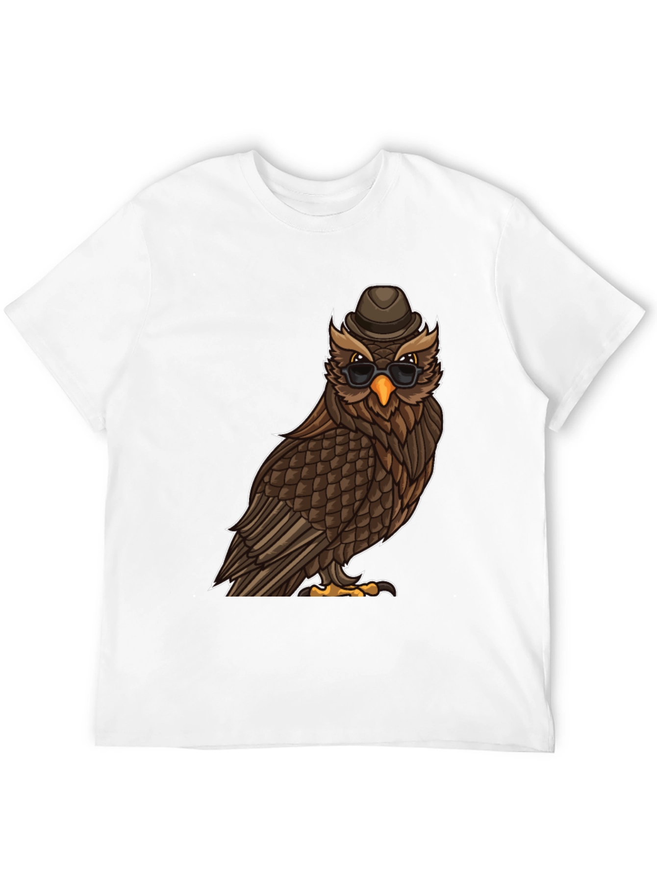 Cool Owl T-Shirt with Hat & Shades