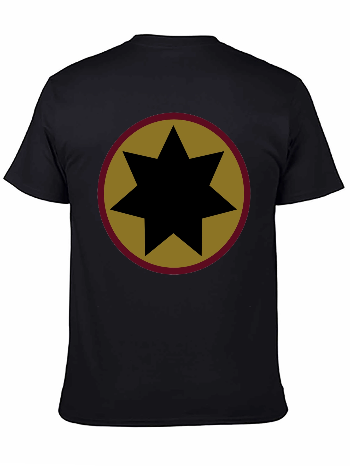 Retro Star Graphic Tee - Black