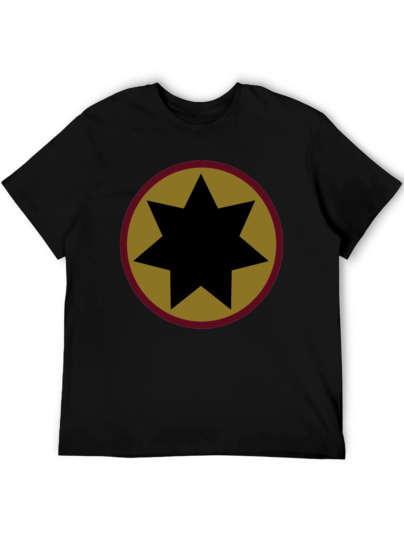 Retro Star Graphic Tee - Black