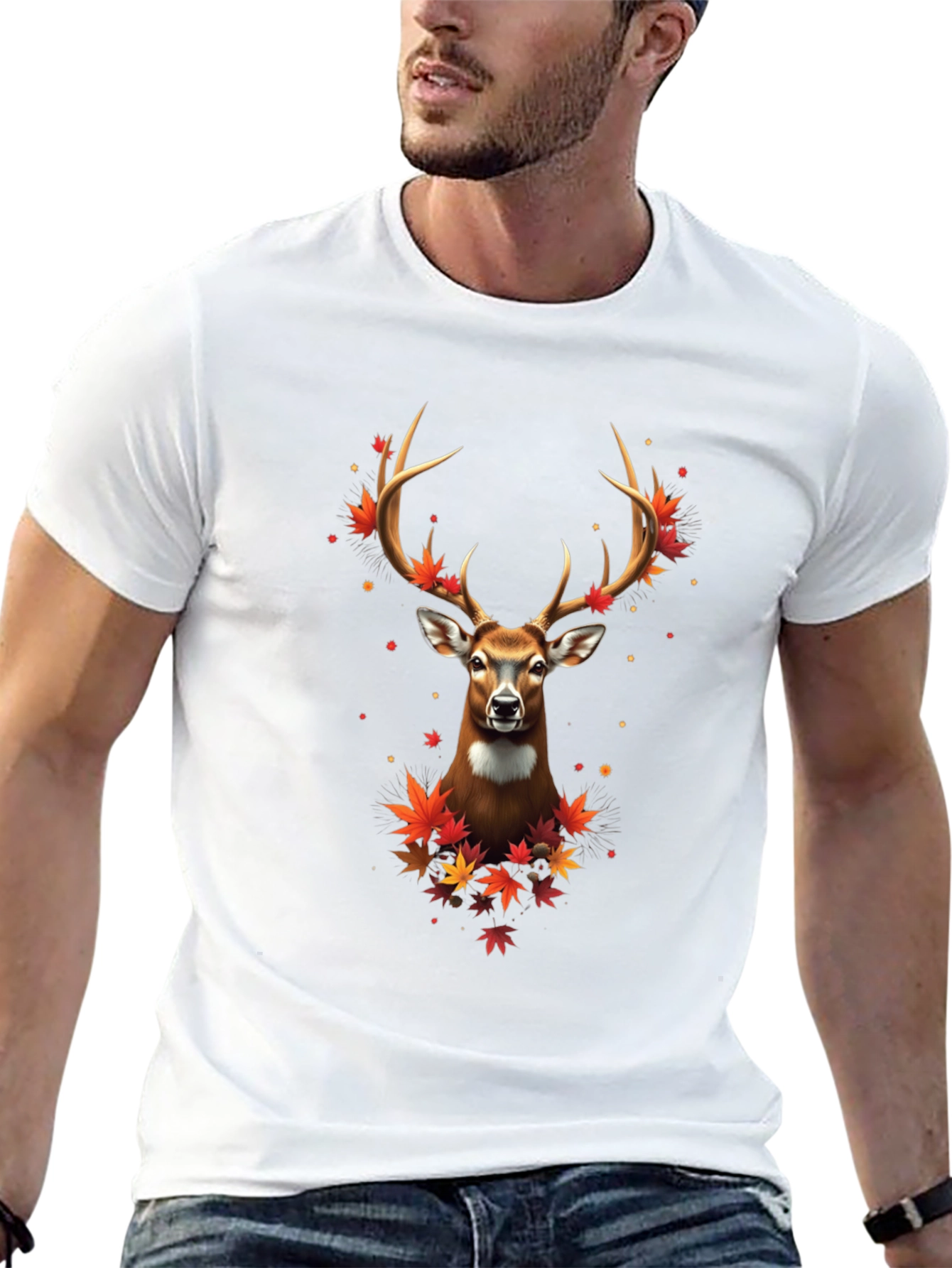 Autumn Deer Graphic Tee