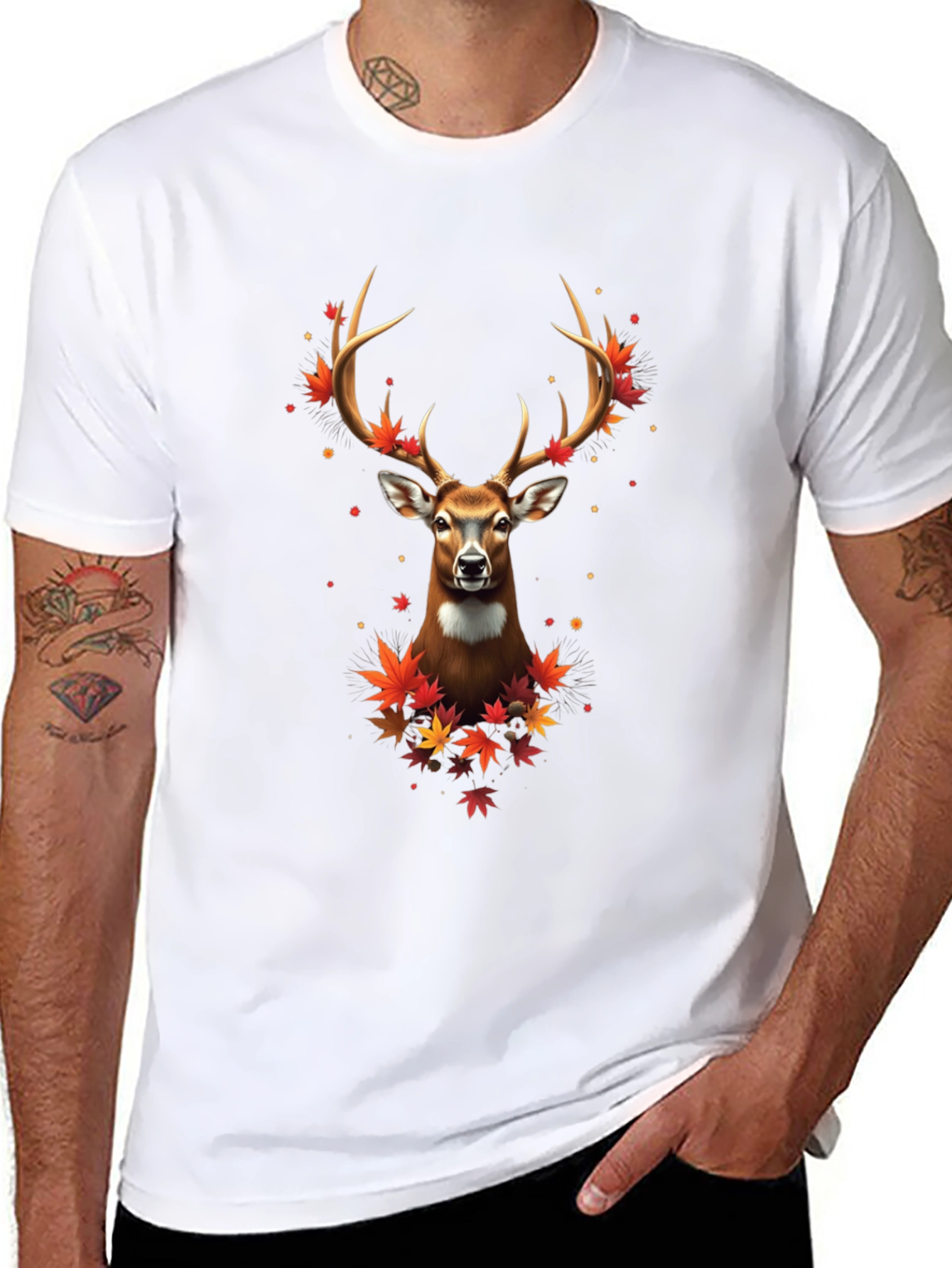 Autumn Deer Graphic Tee