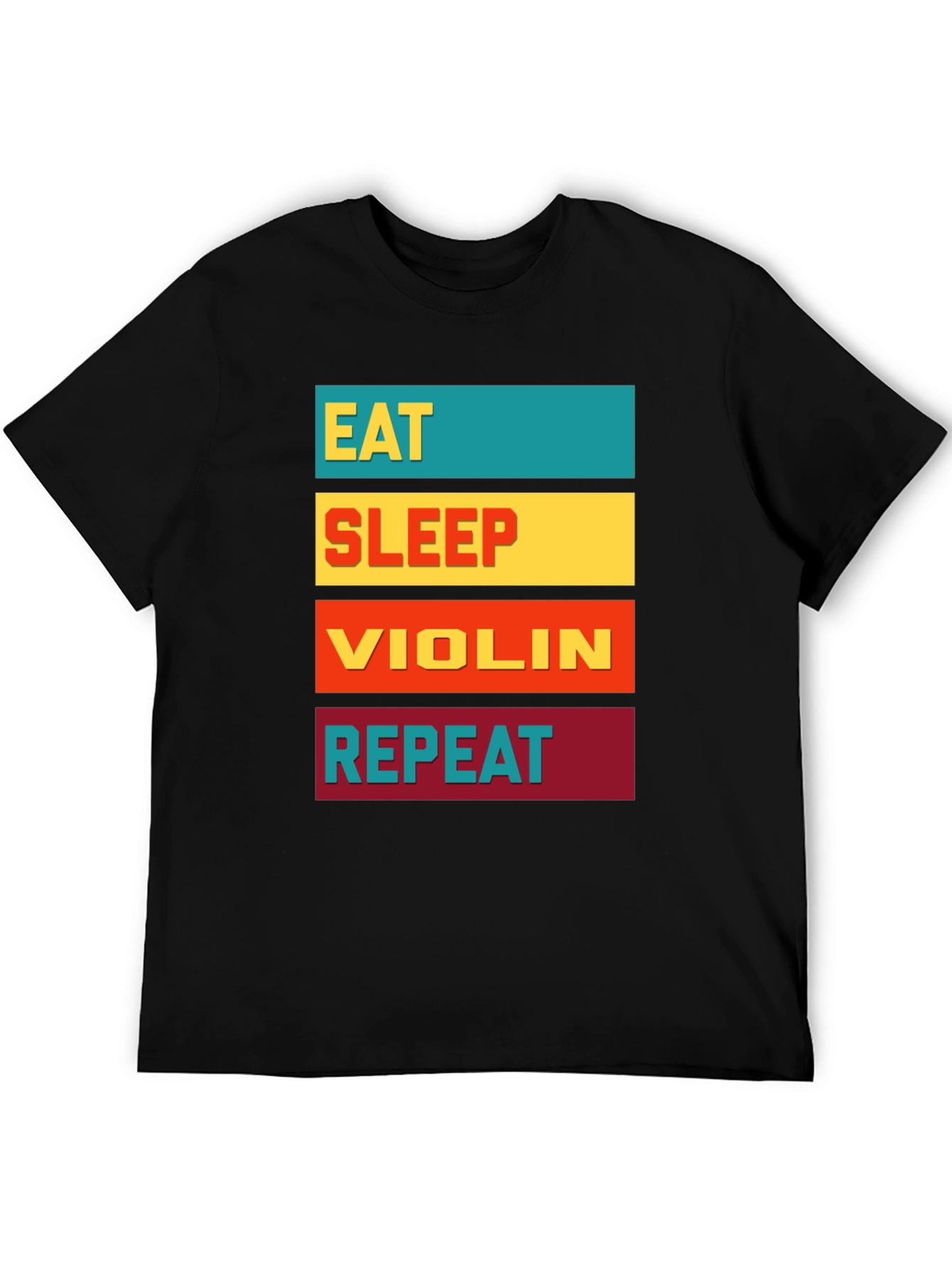 Eat Sleep Violin Repeat Graphic Tee