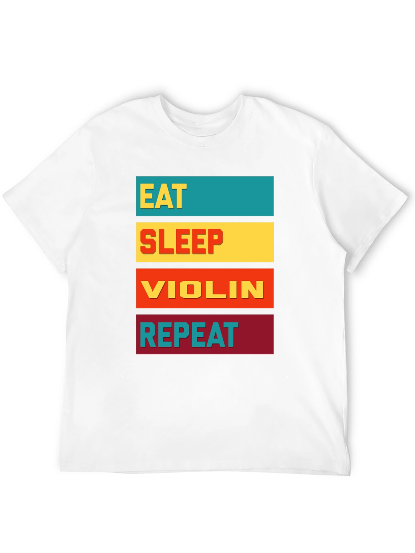 Eat Sleep Violin Repeat Graphic Tee