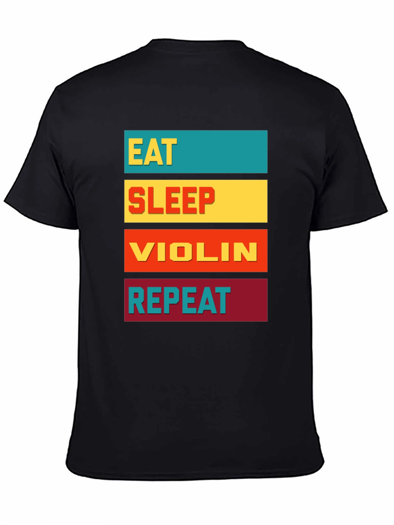 Eat Sleep Violin Repeat Graphic Tee