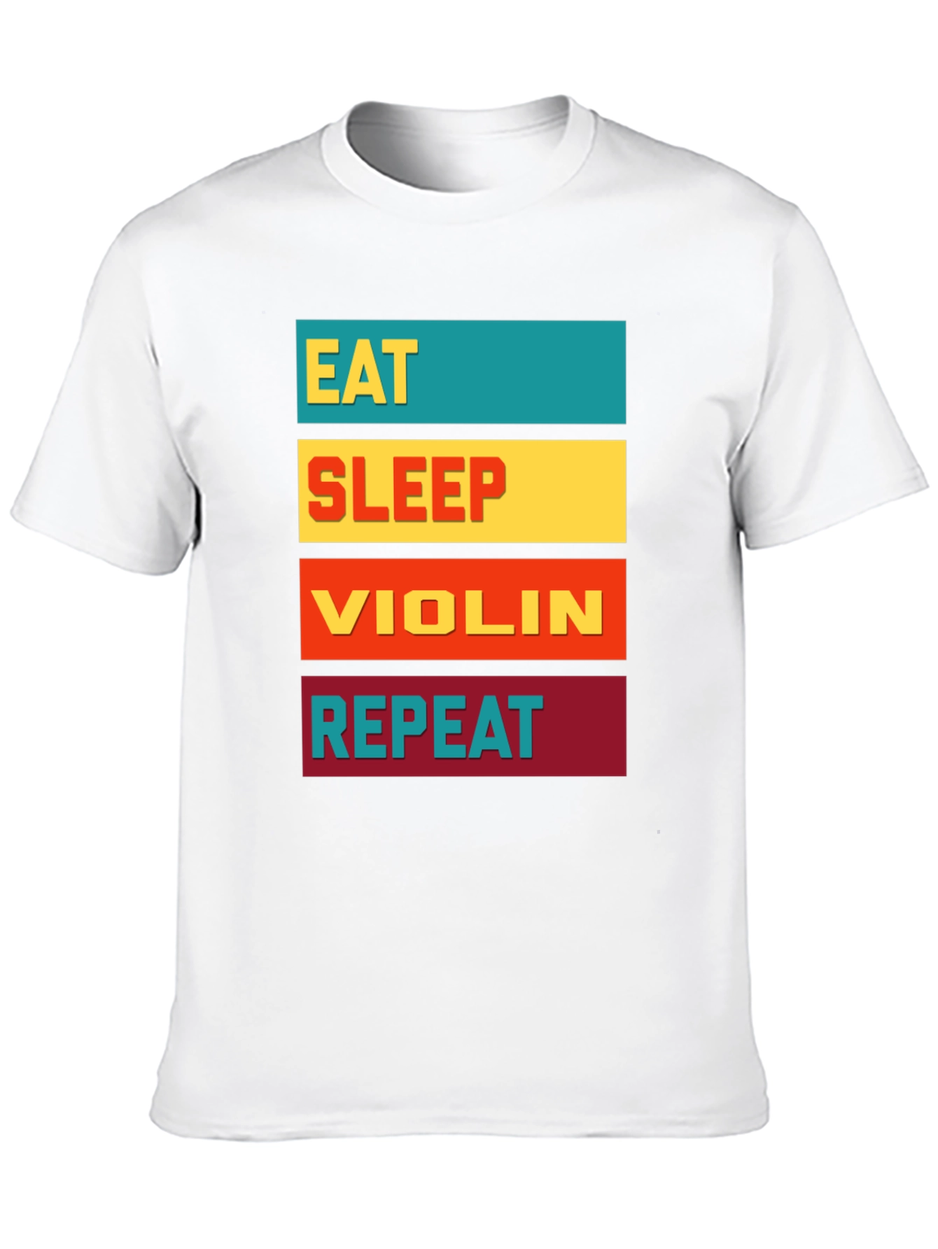 Eat Sleep Violin Repeat Graphic Tee
