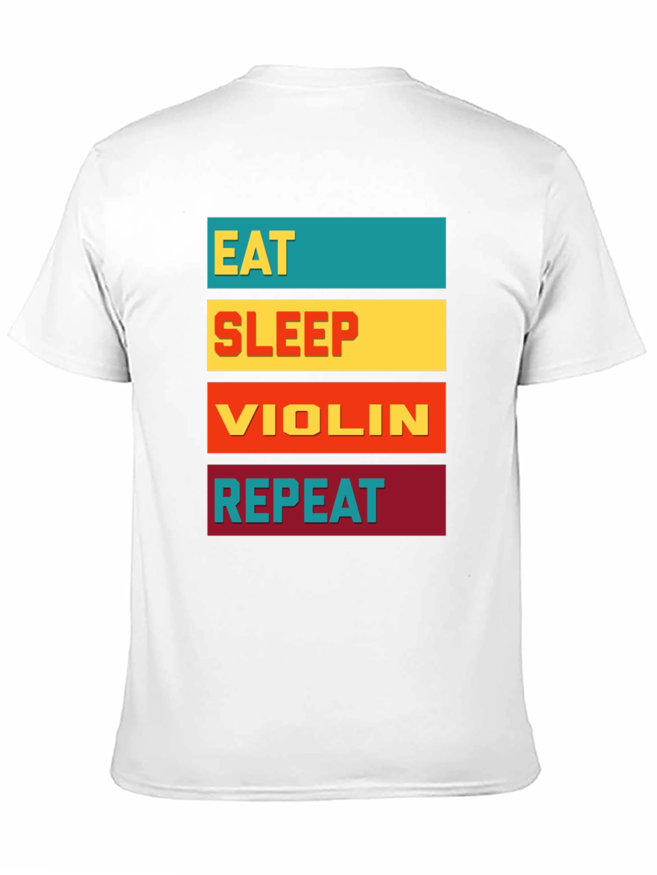 Eat Sleep Violin Repeat Graphic Tee