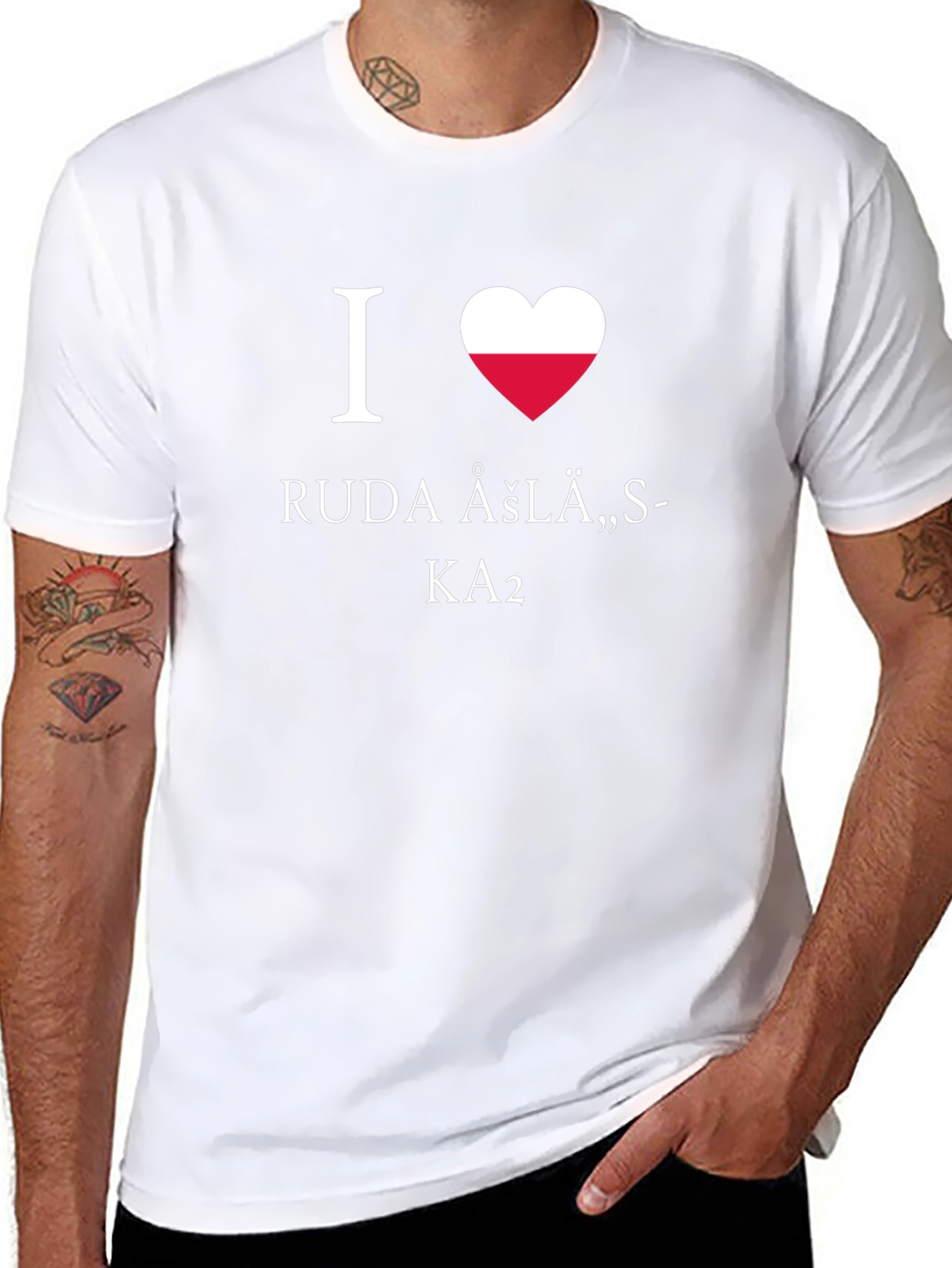 I Heart Ruda Slaska Poland T-Shirt