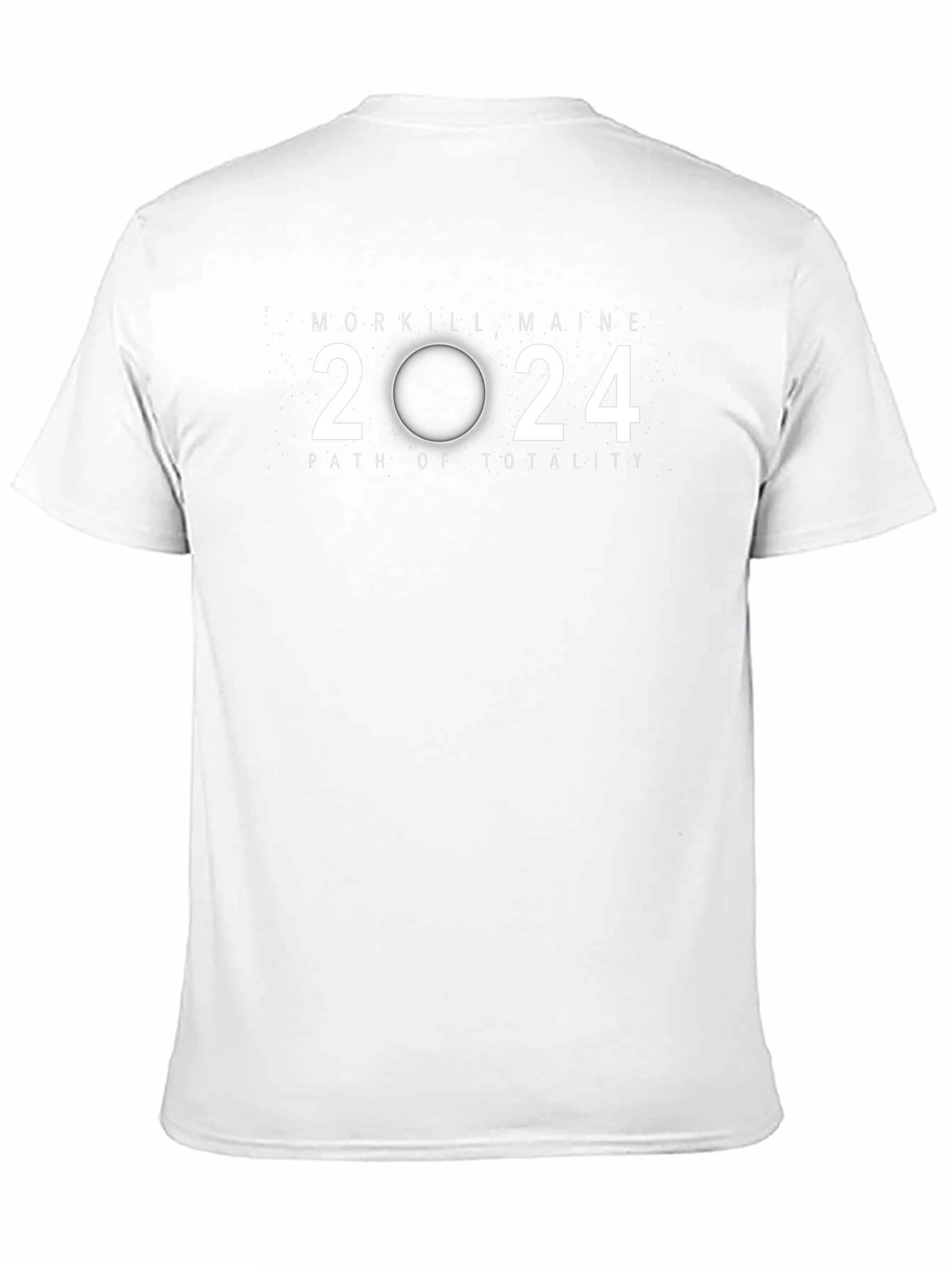 Morkill Maine 2024 Path of Totality Eclipse T-Shirt
