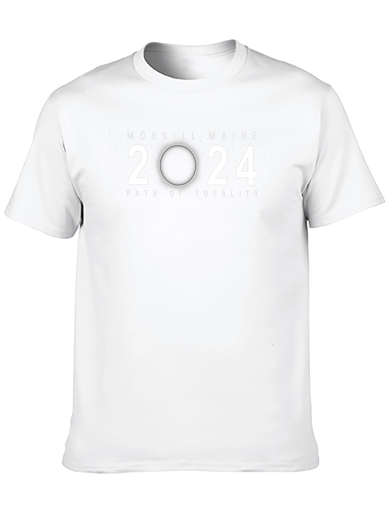 Morkill Maine 2024 Path of Totality Eclipse T-Shirt