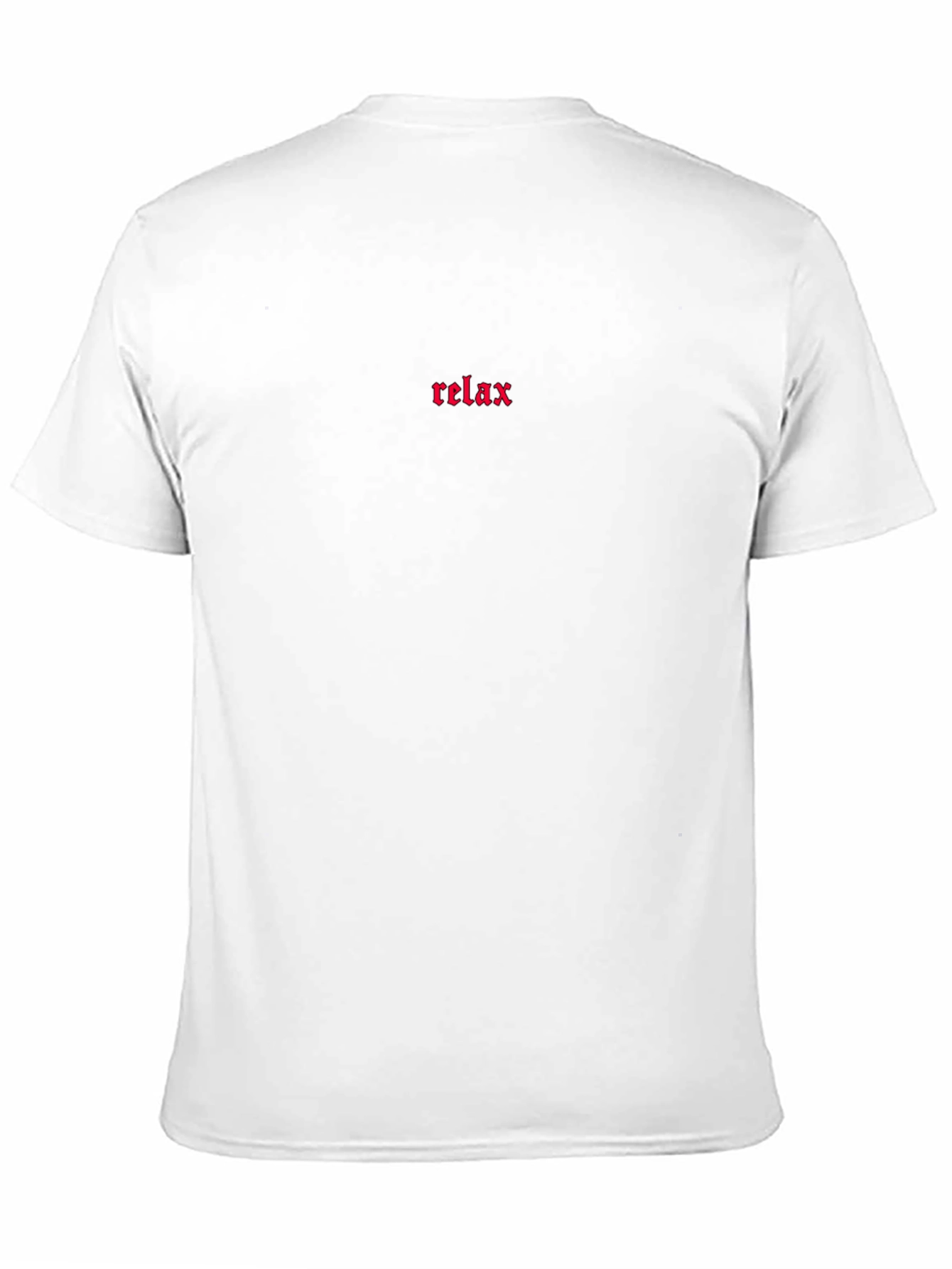 Relax Graphic Tee - Black Casual Comfort