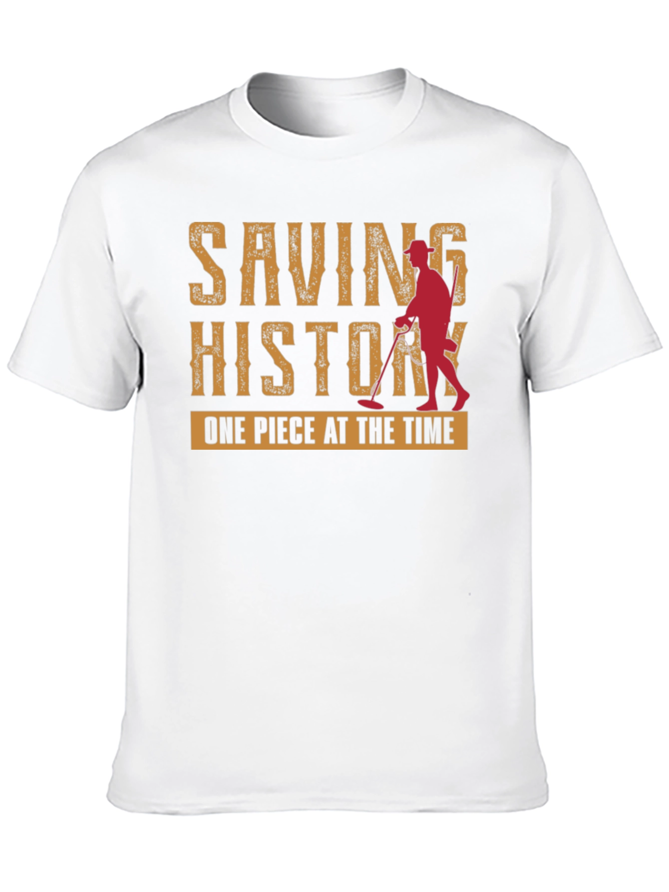 Saving History Metal Detecting T-Shirt