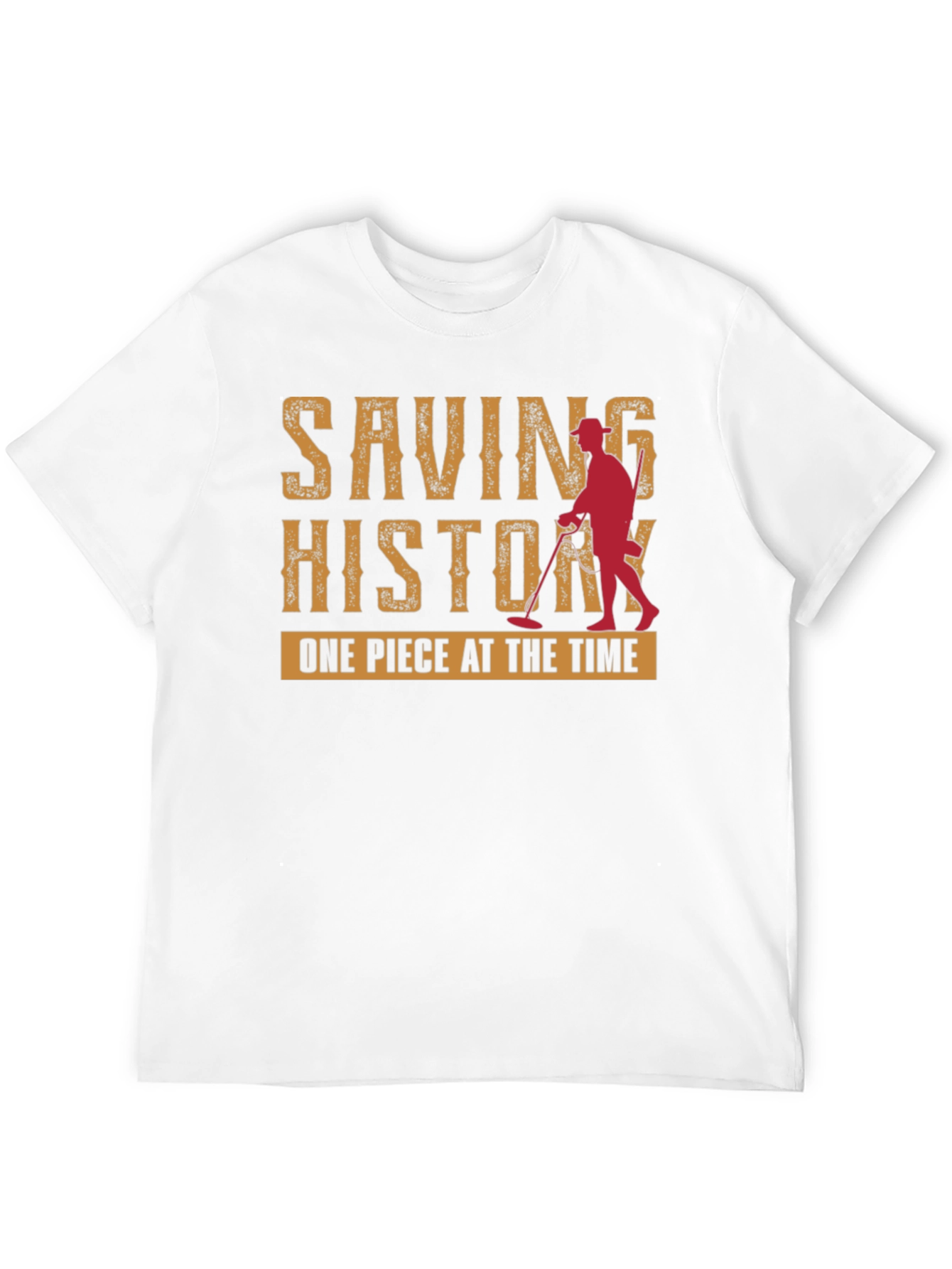 Saving History Metal Detecting T-Shirt