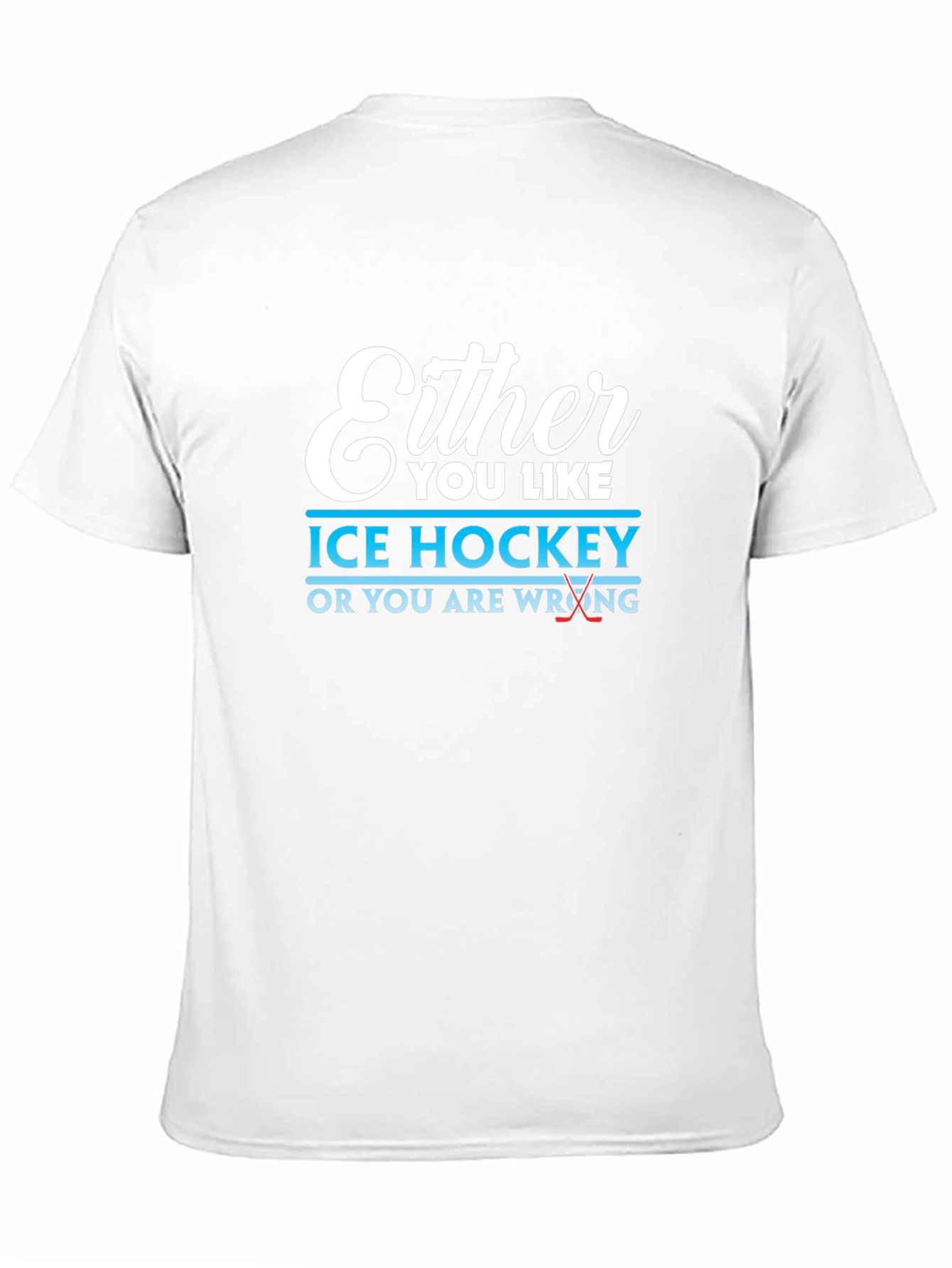 Ice Hockey Lover Graphic Tee