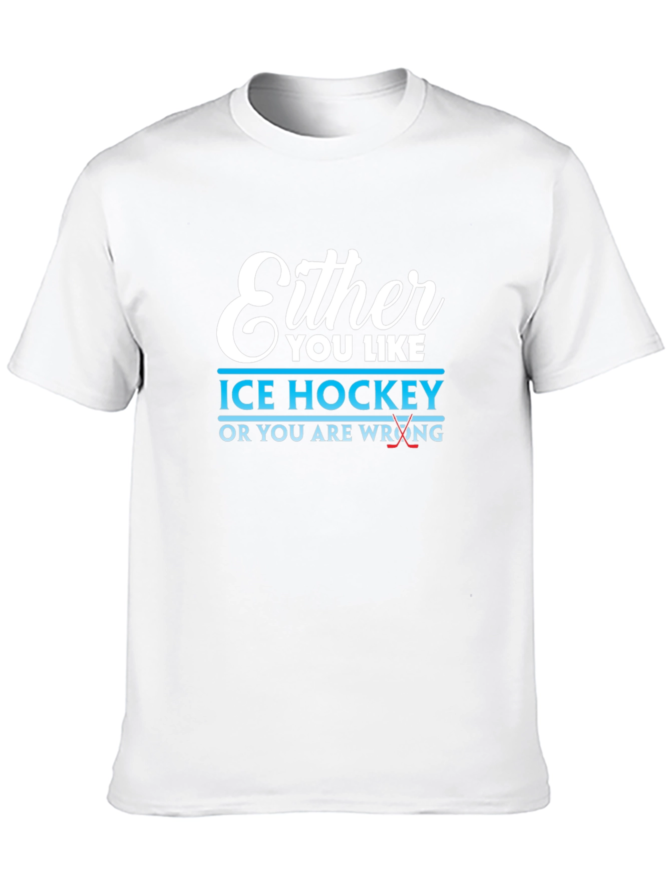 Ice Hockey Lover Graphic Tee