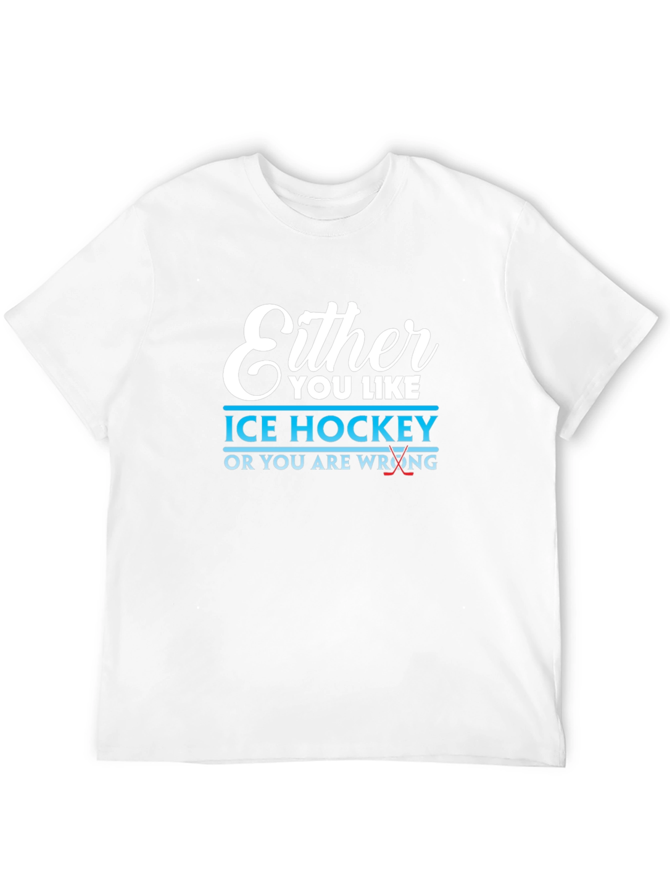 Ice Hockey Lover Graphic Tee