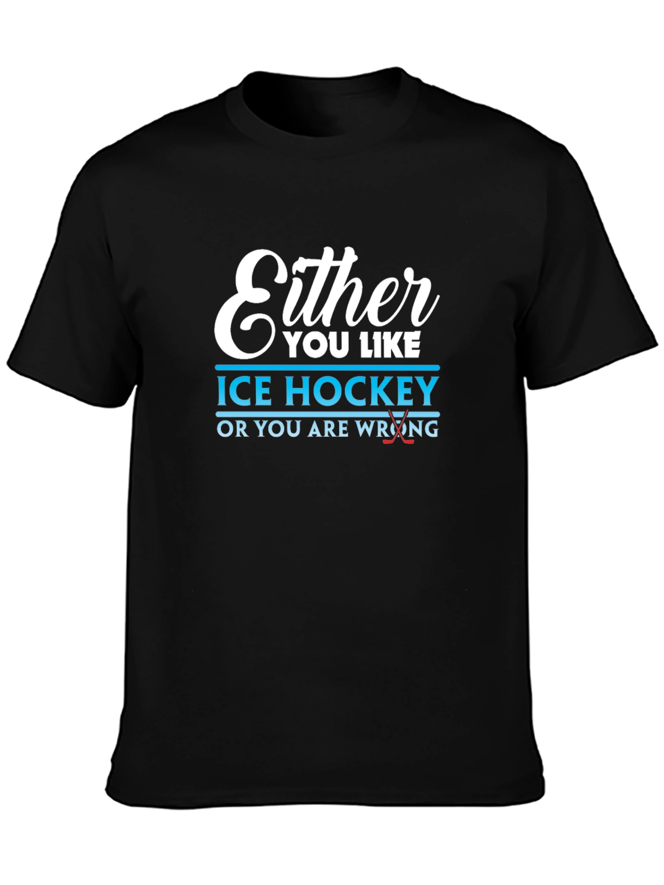Ice Hockey Lover Graphic Tee
