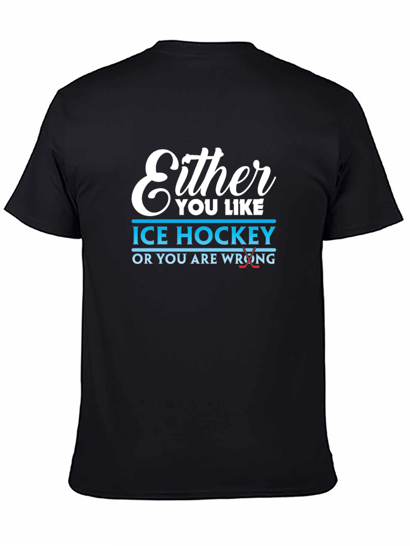Ice Hockey Lover Graphic Tee