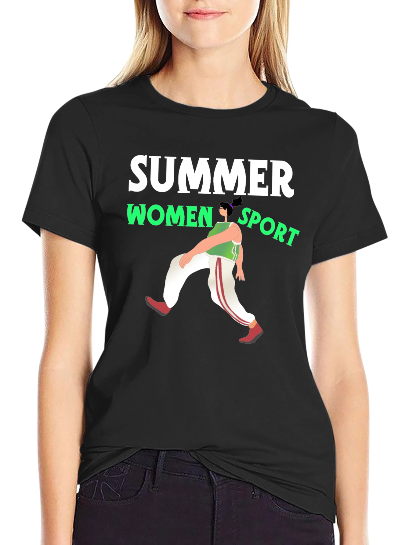 Summer Womens Sport T-Shirt